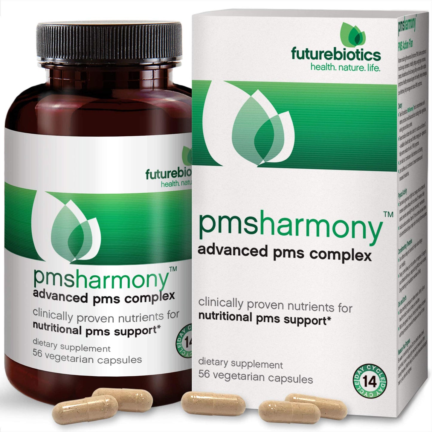 Futurebiotics Pmsharmony Veg-Capsules 56 Count