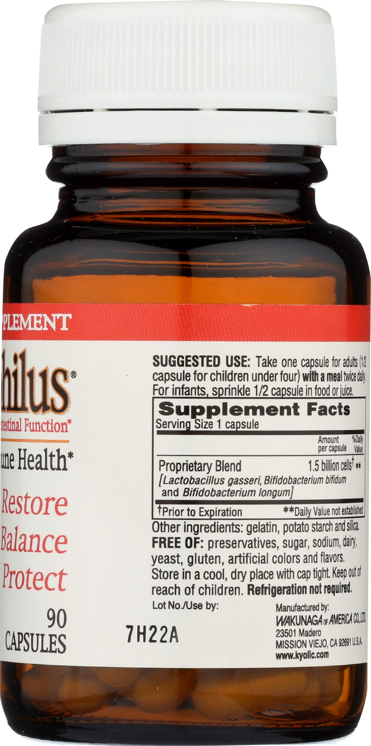 Kyolic Kyo Dophilus Capsule 90 Capsules