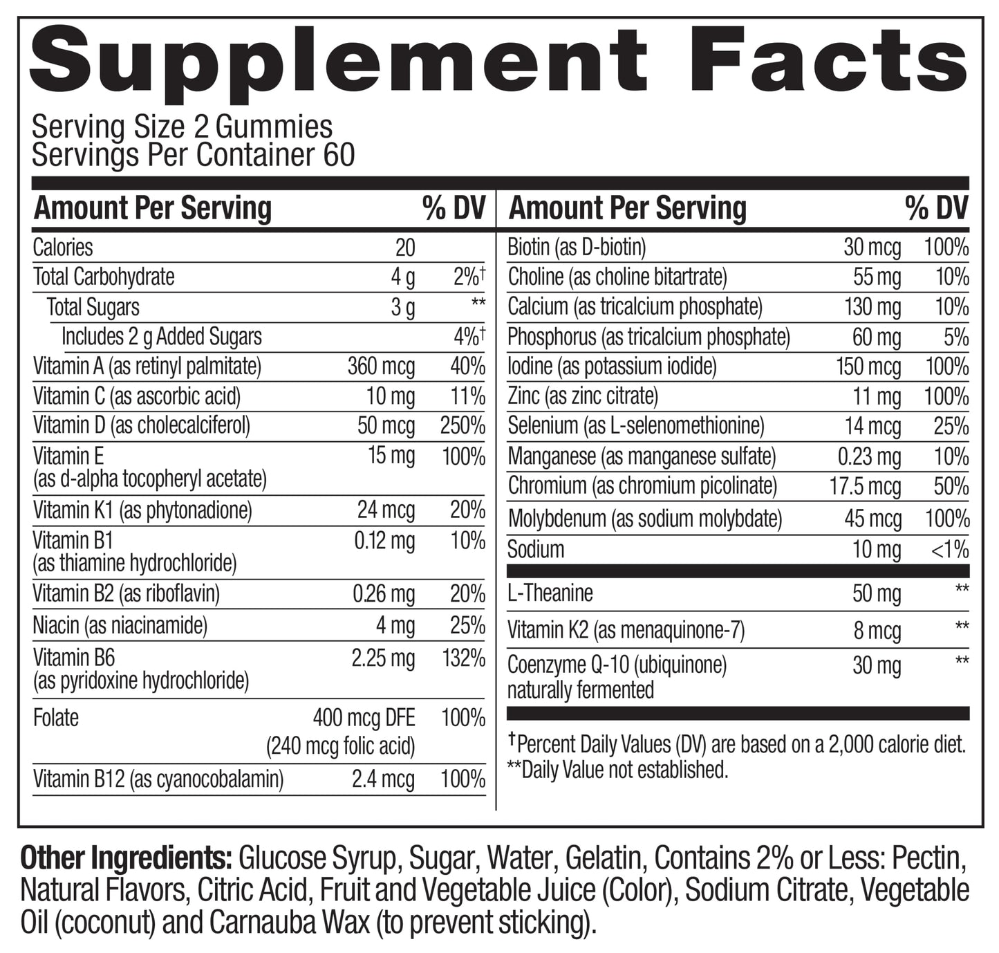 OLLY Women's 40+ Multi Gummies 120 Count