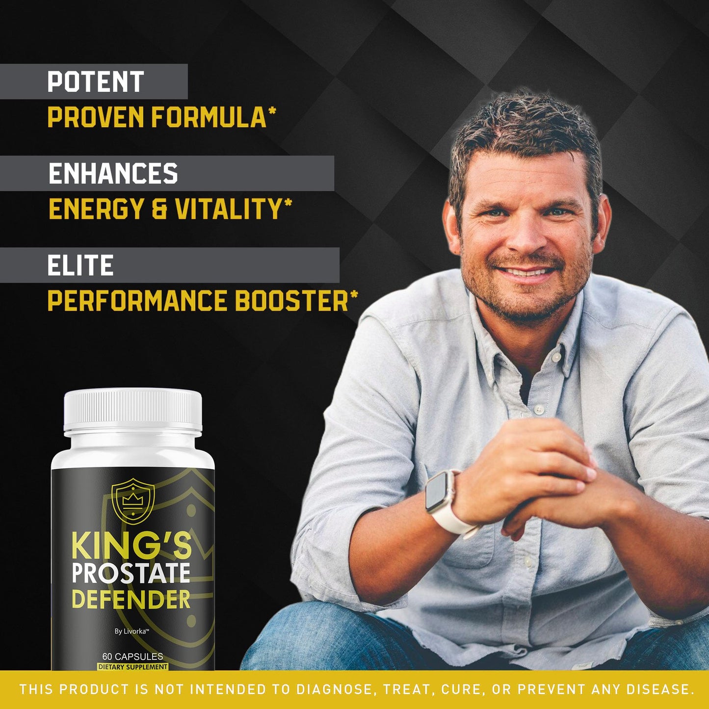 LIVORKA Kings Prostate Defender Capsules 120 Capsules