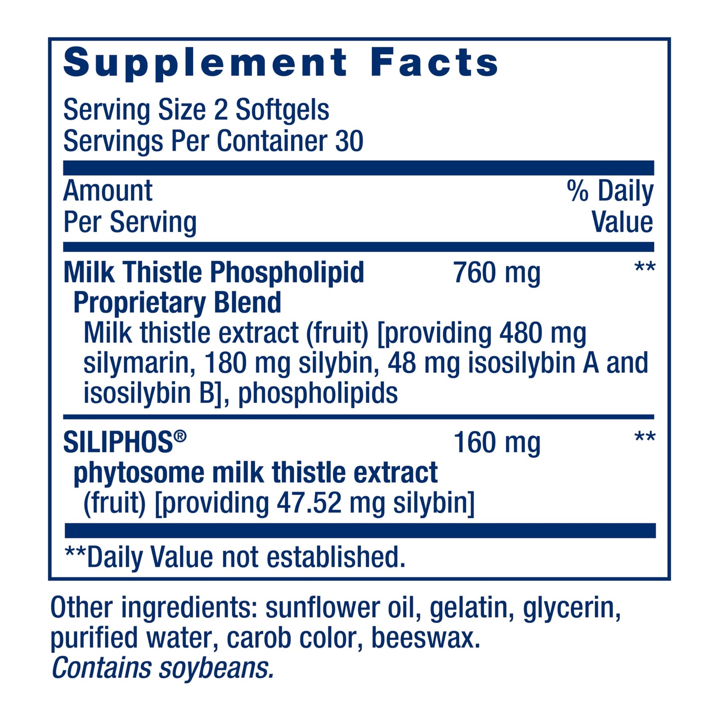 Life Extension Advanced Milk Thistle Softgel 60 Softgels