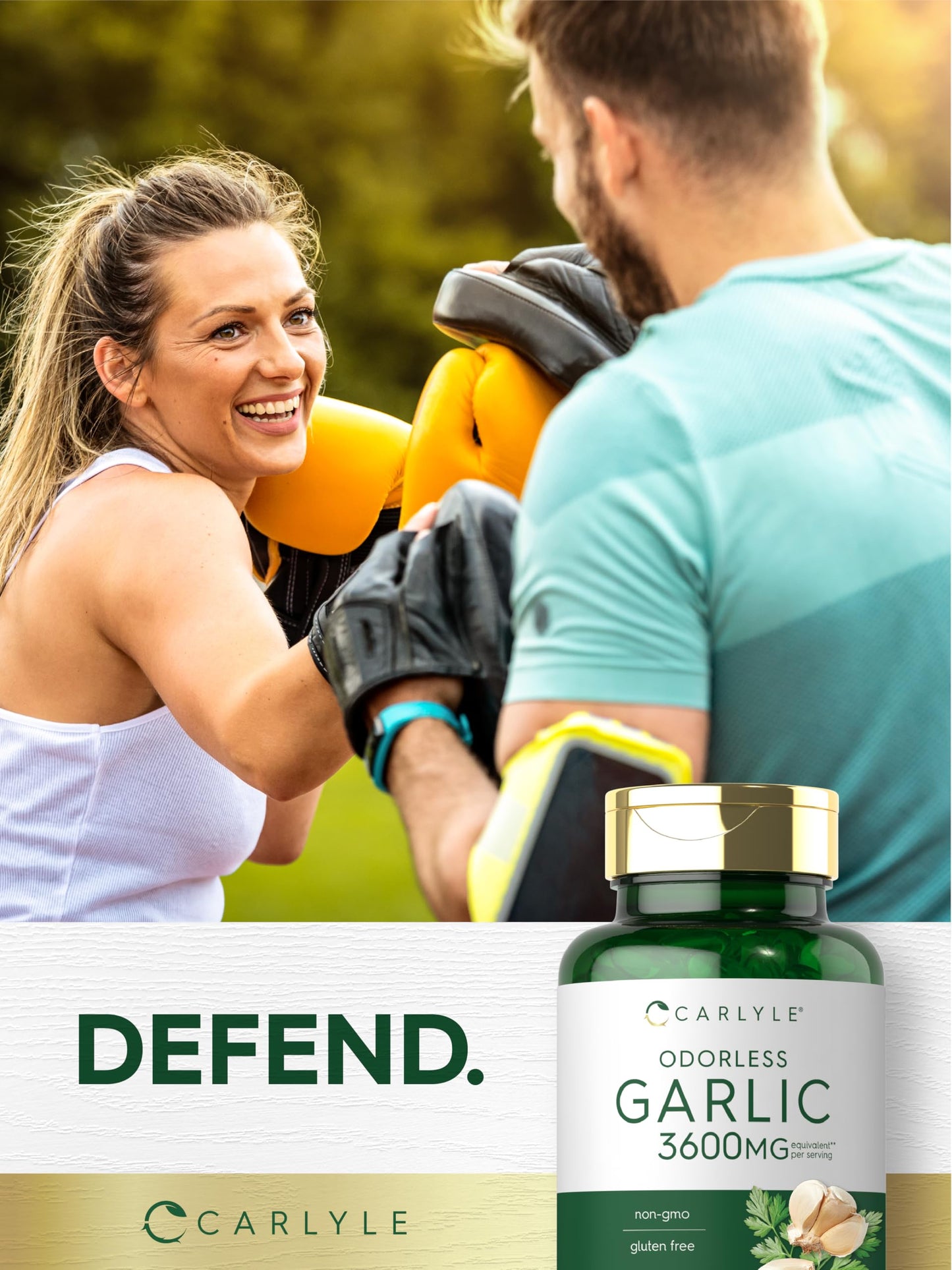 Carlyle Odorless Garlic Softgels 400 Count