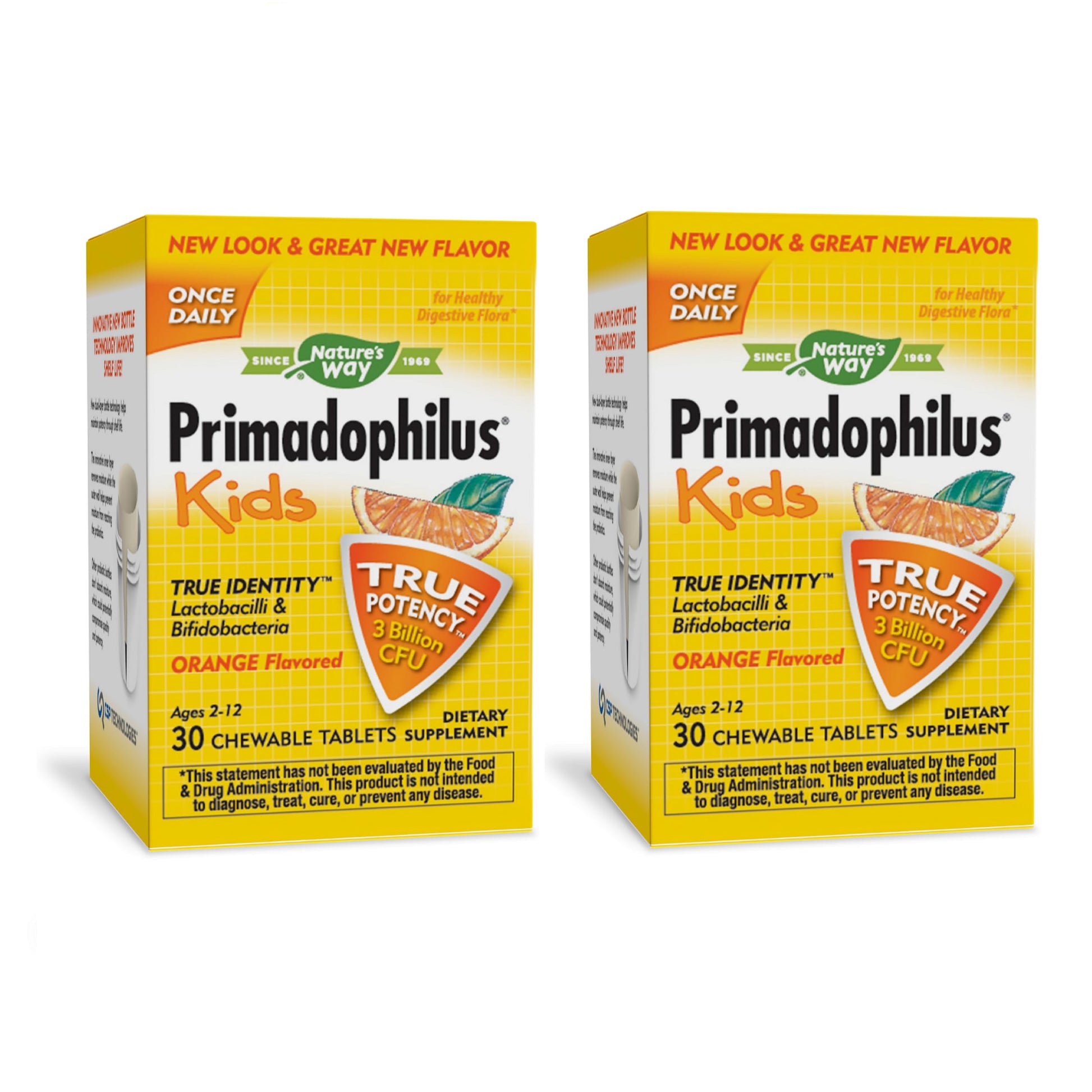 Nature's Way Primadophilus Kids 3 Billion Chewables, 60 Count