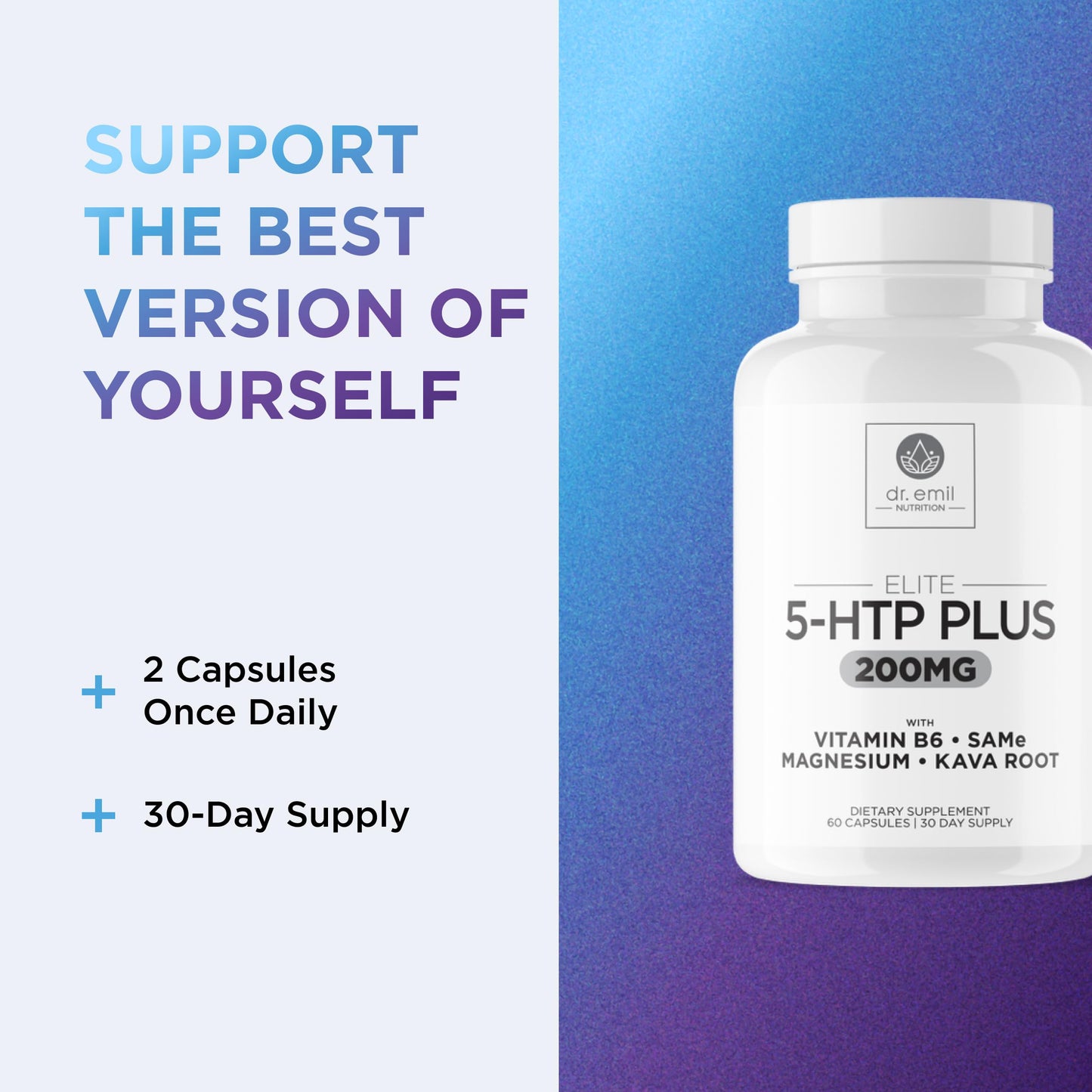 DR. EMIL NUTRITION 200MG 5-HTP PLUS Capsule 60 Count