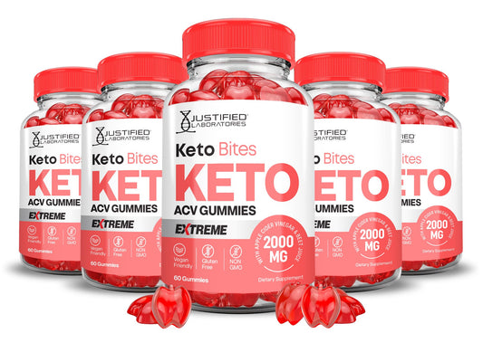 Justified Laboratories Keto Bits ACV Gummies 2000mg, 300 Gummies