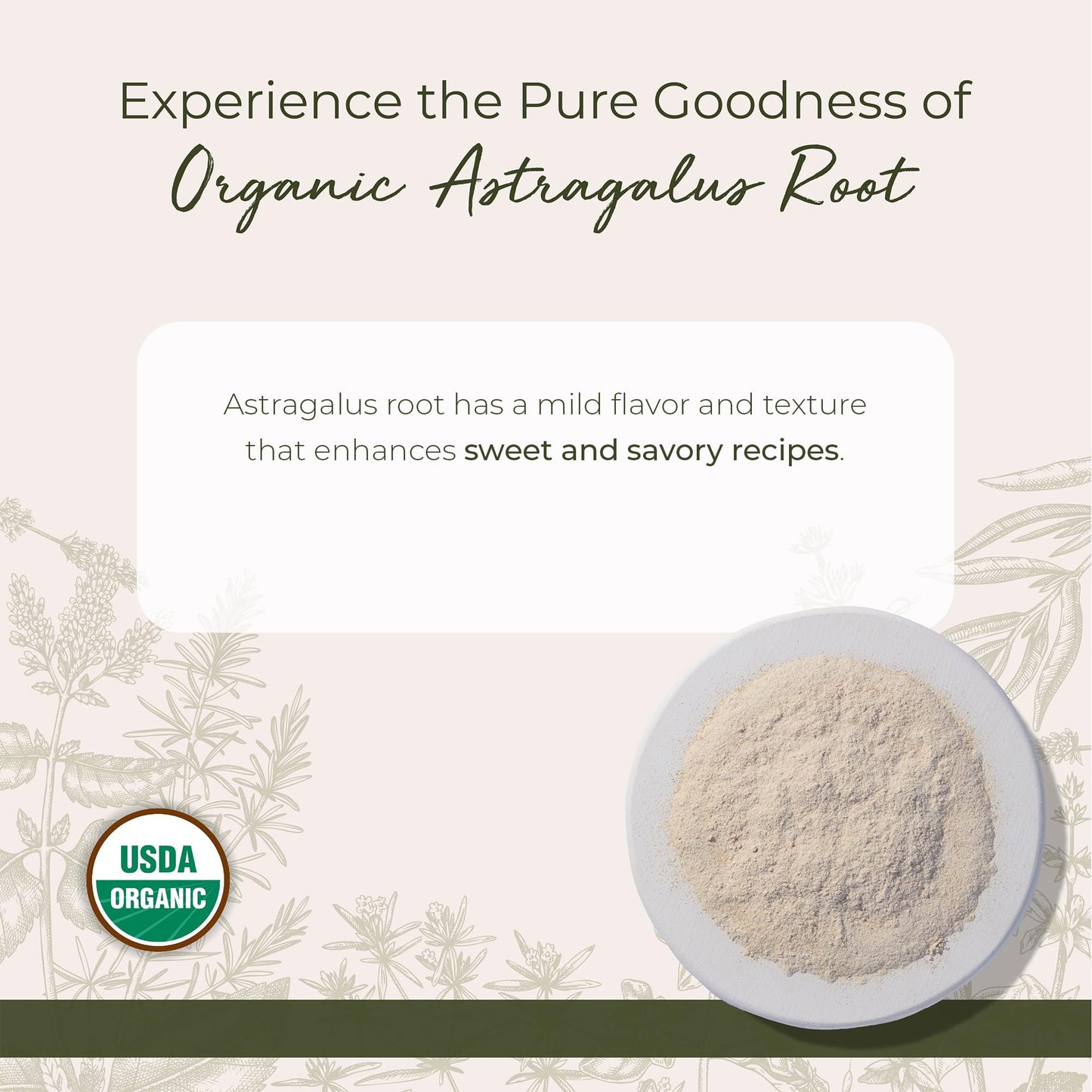 Starwest Botanicals Astragalus Root Powder, 1 Count