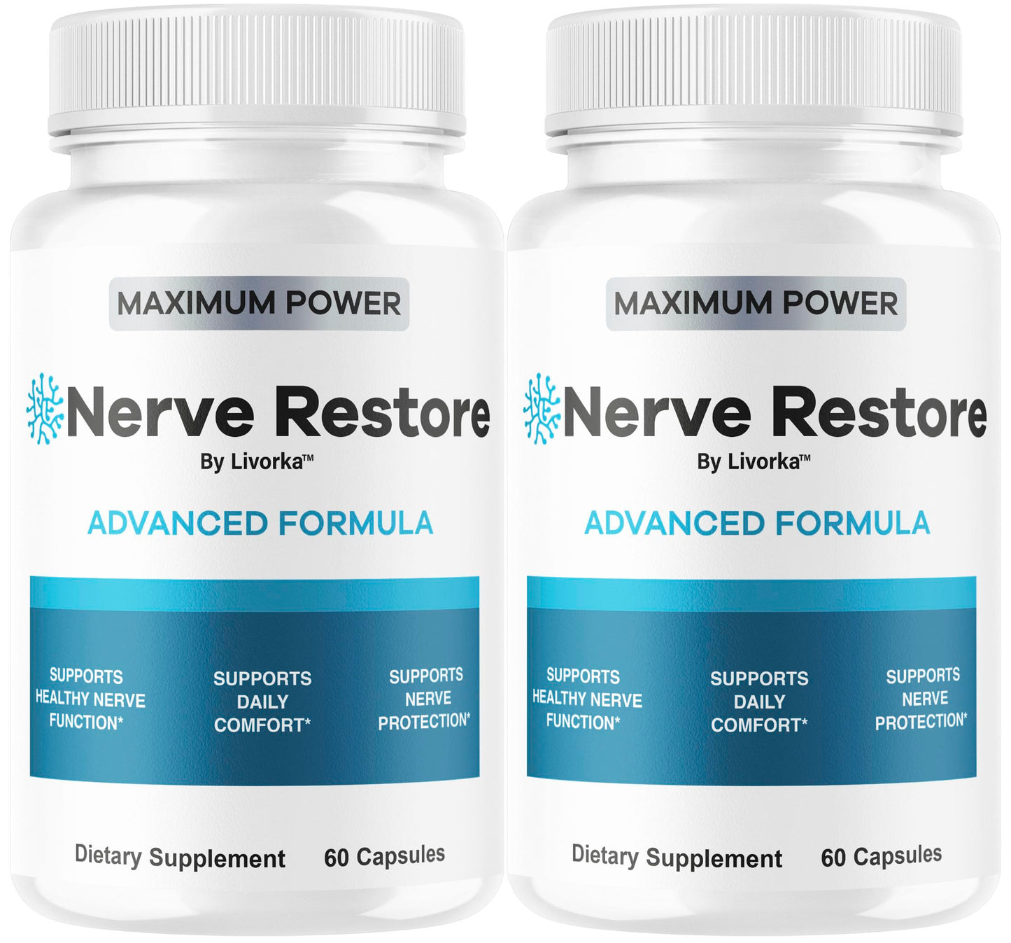 LIVORKA Nerve Restore Advanced Formula Capsules 120 Capsules