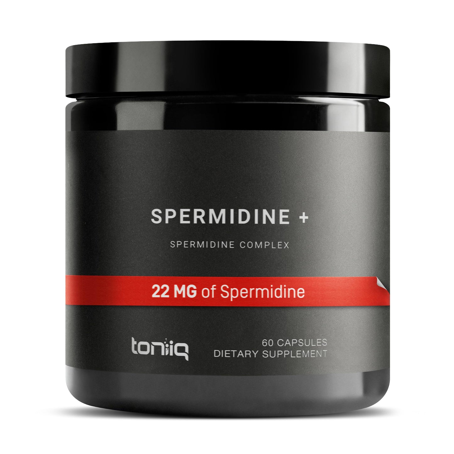 Toniiq 22mg Ultra Concentrated Spermidine Capsule, 60 Capsules