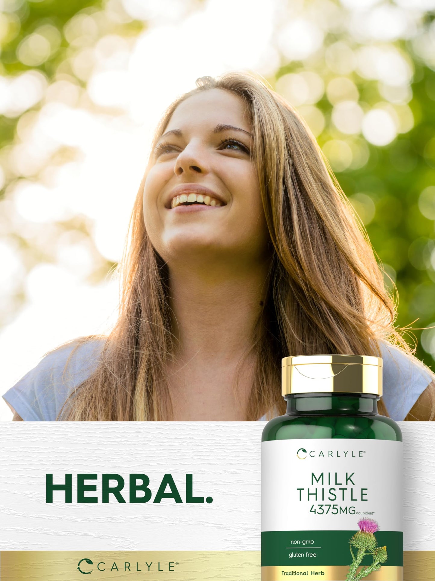 Carlyle Milk Thistle Supplement 120 Capsules