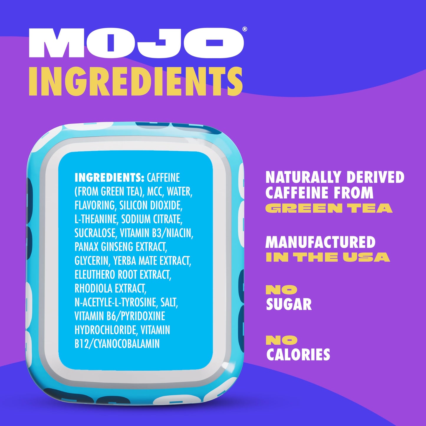 MOJO Energy Pouches Capsule, 15 Capsules