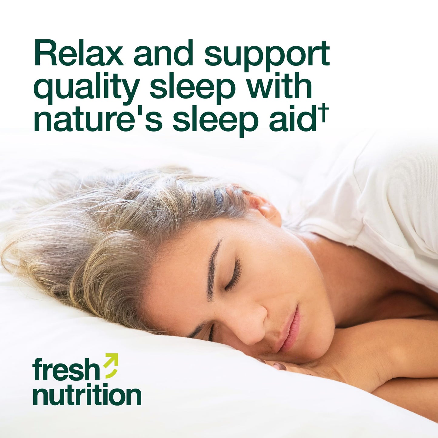 Fresh Nutrition Lemon Balm Extract Capsules 90 Count