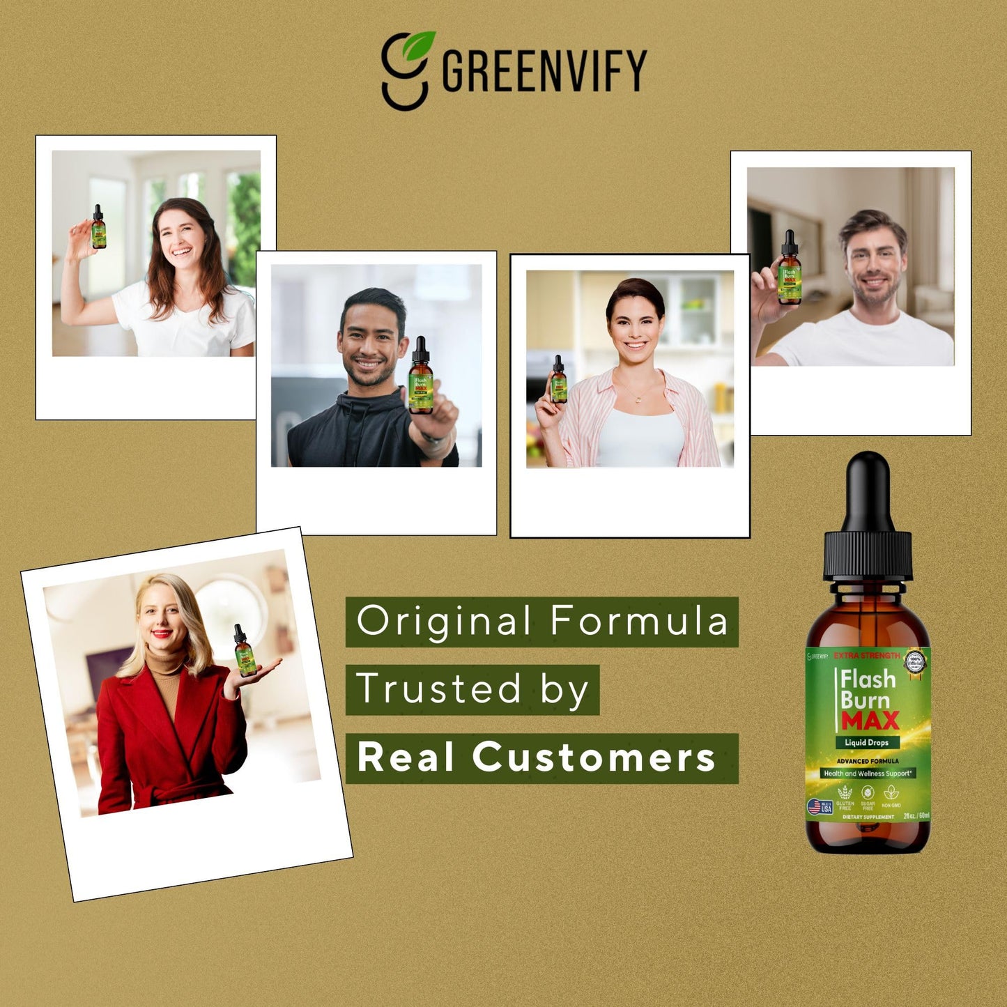 GREENVIFY Flash Burn MAX Capsule, 60 Capsules