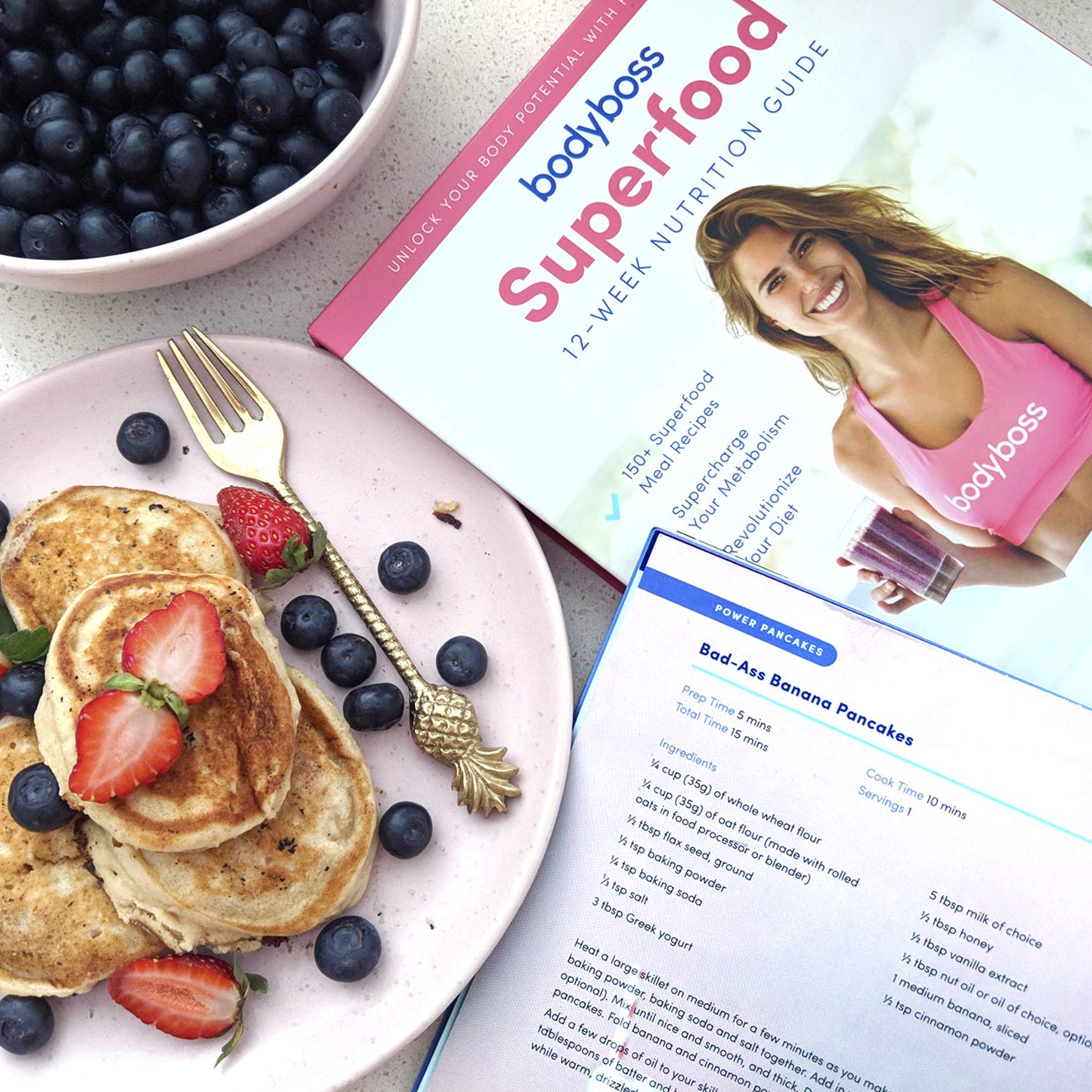 BodyBoss Superfood Nutrition Guide Cookbook Powder 1