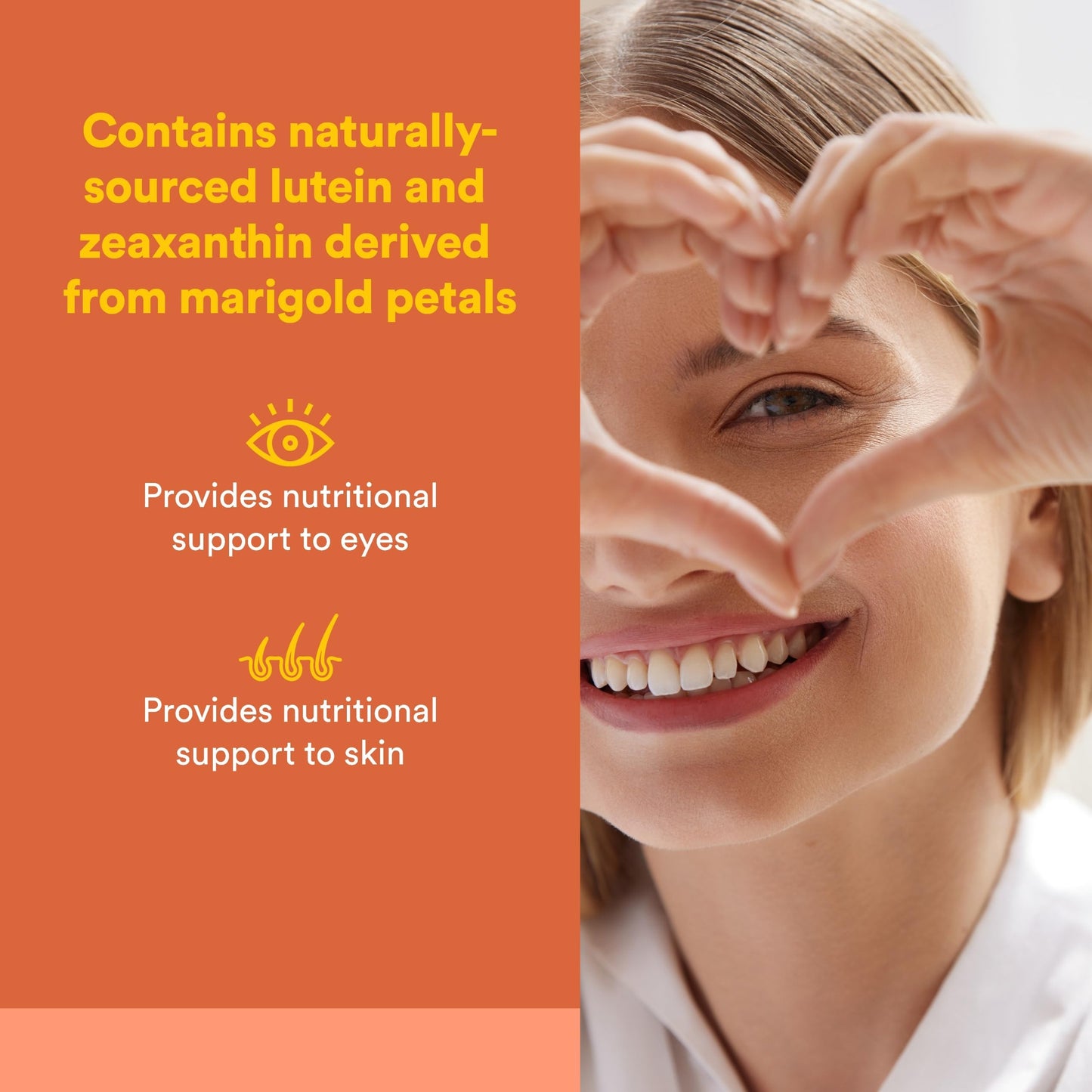 Natural Factors Lutein 20mg Softgels 60 Count