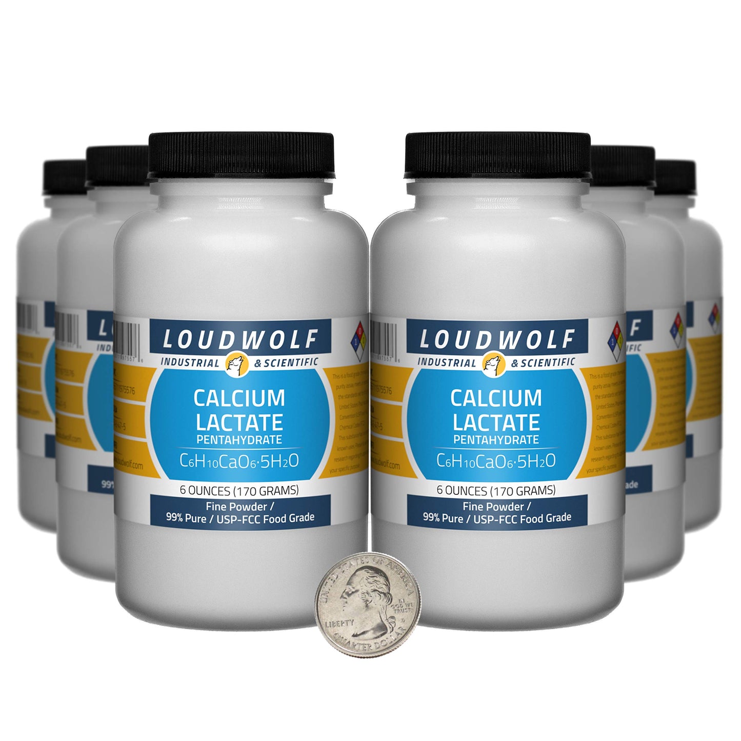 Loudwolf Calcium Lactate Powder 36.8 oz