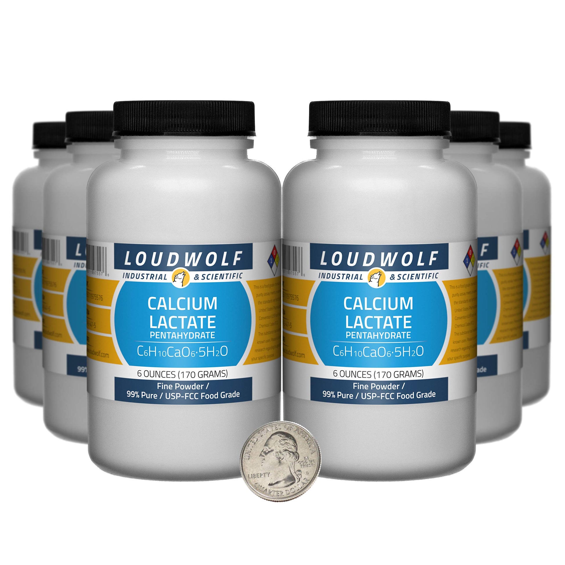 Loudwolf Calcium Lactate Powder 36.8 oz