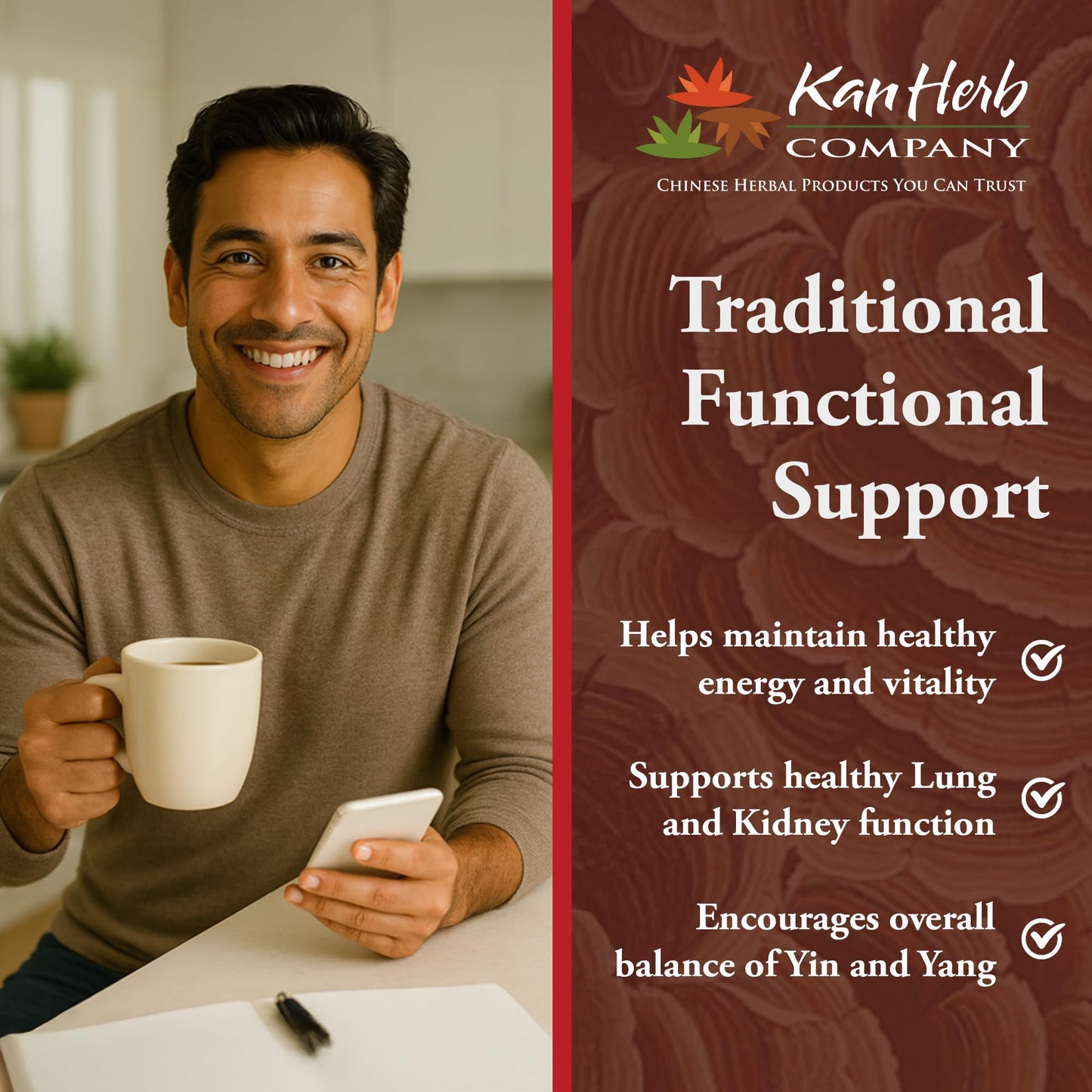 Kan Herbs Cordyceps Full-Spectrum Extract Tablet 120 Tablets