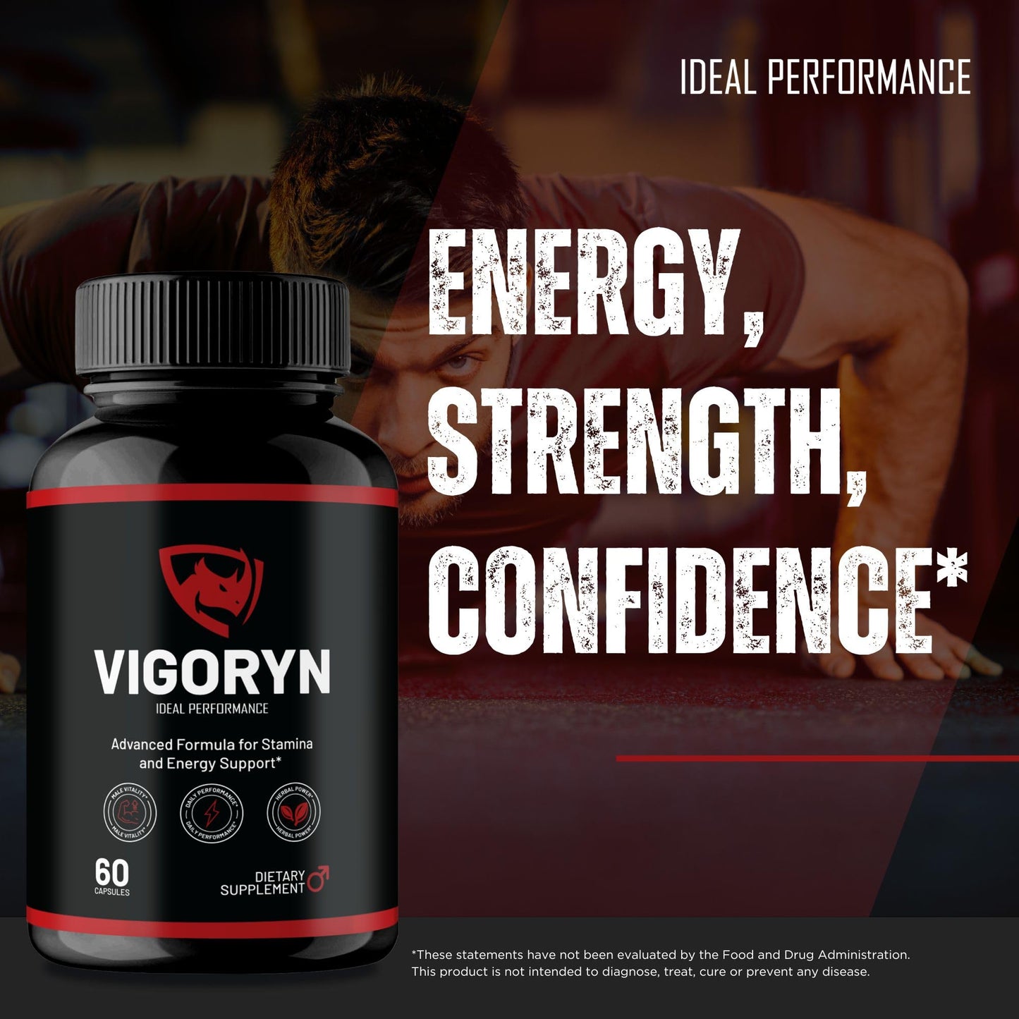 IDEAL PERFORMANCE Vigoryn Capsules 120 Capsules