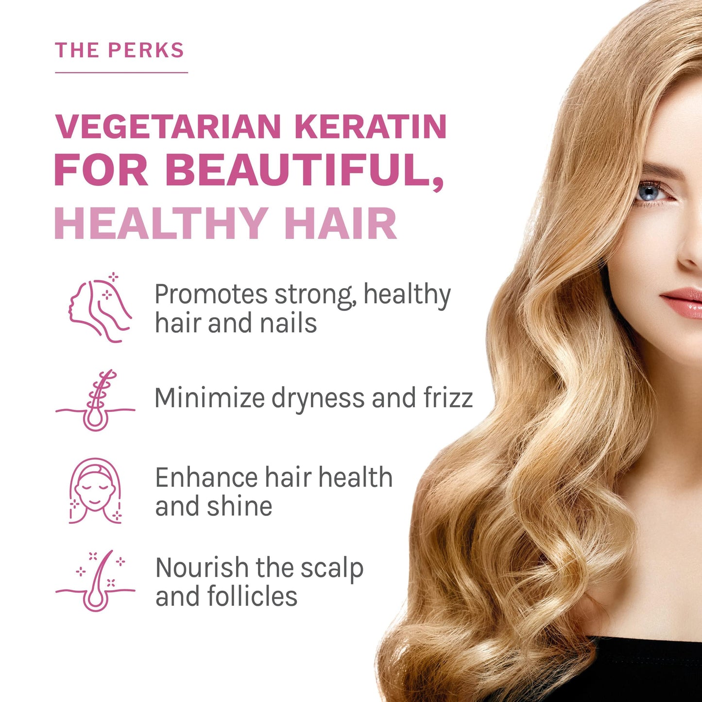 Reserveage Nutrition Ultra Collagen Booster & Keratin Hair Booster Capsules, 120 Count