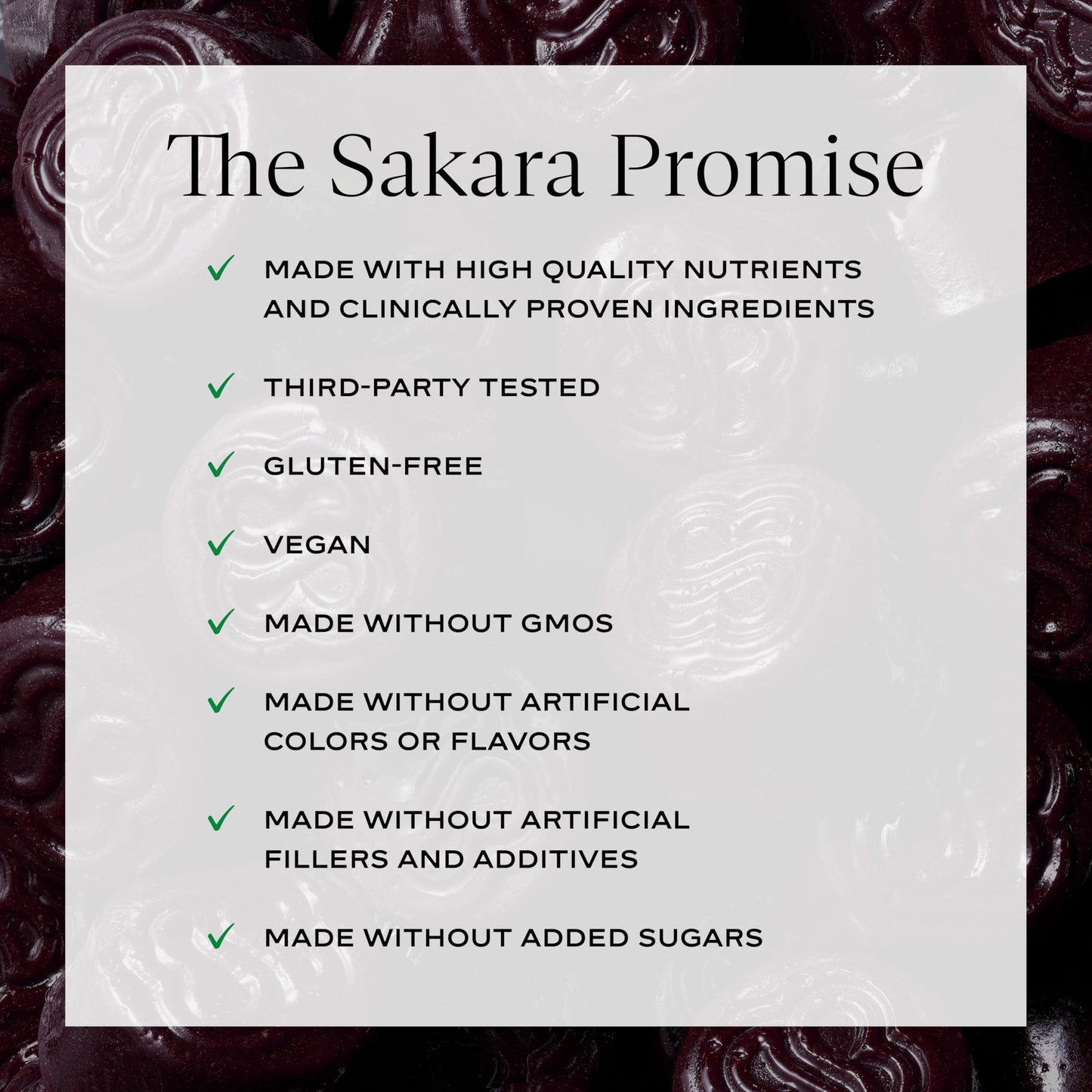 SAKARA Metabolism Gummy Bites 56 Gummies