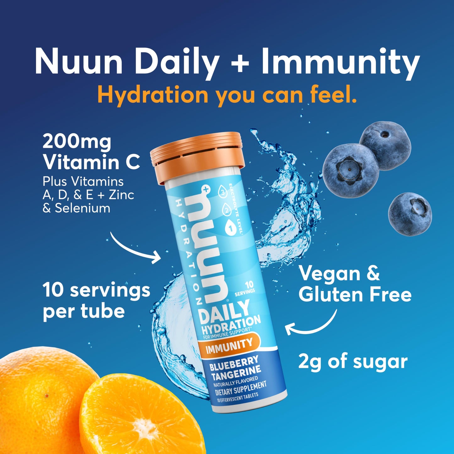 Nuun Immunity Electrolyte Tablets, 40 Count