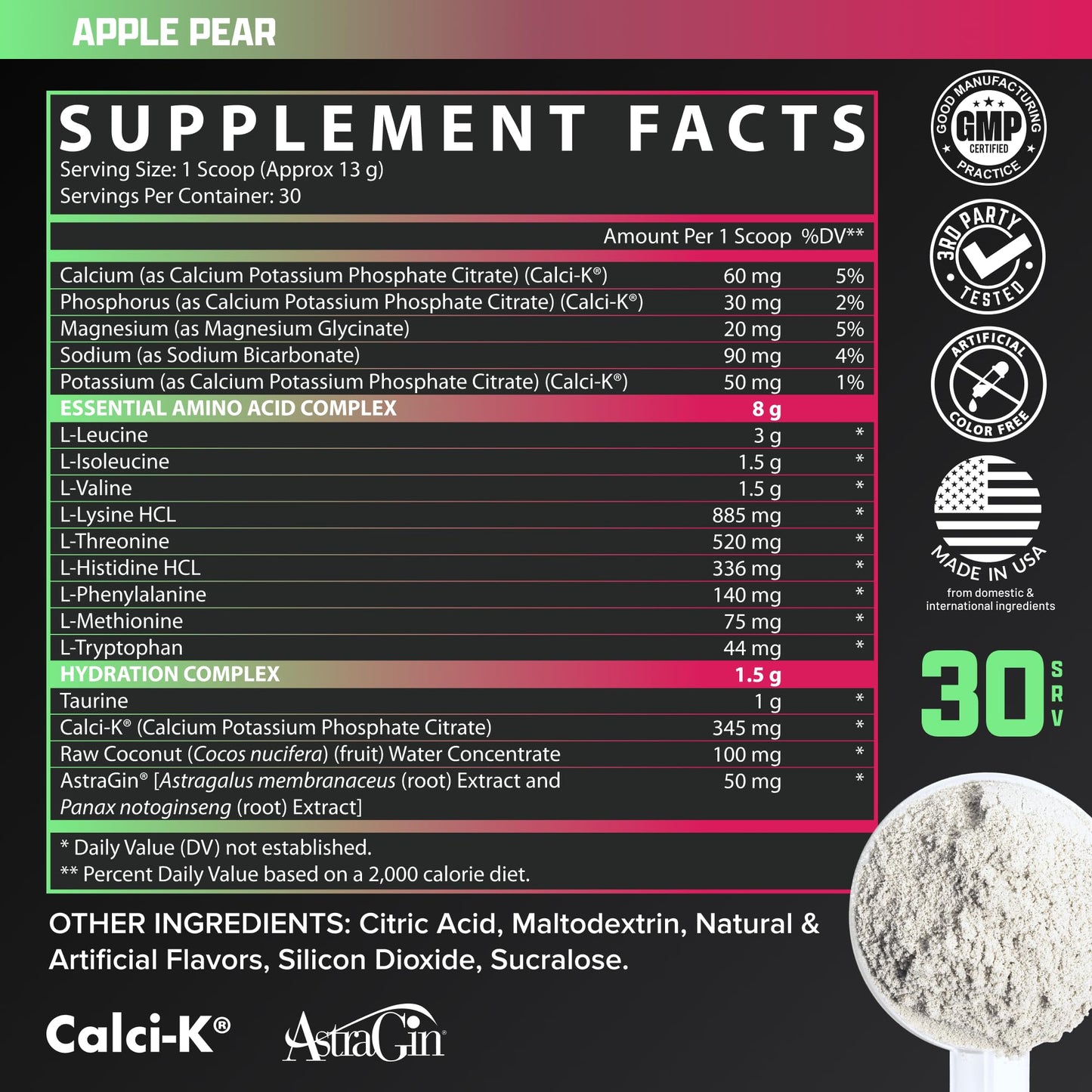 Nutrex Research EAA Hydration Powder 13.76 Ounce