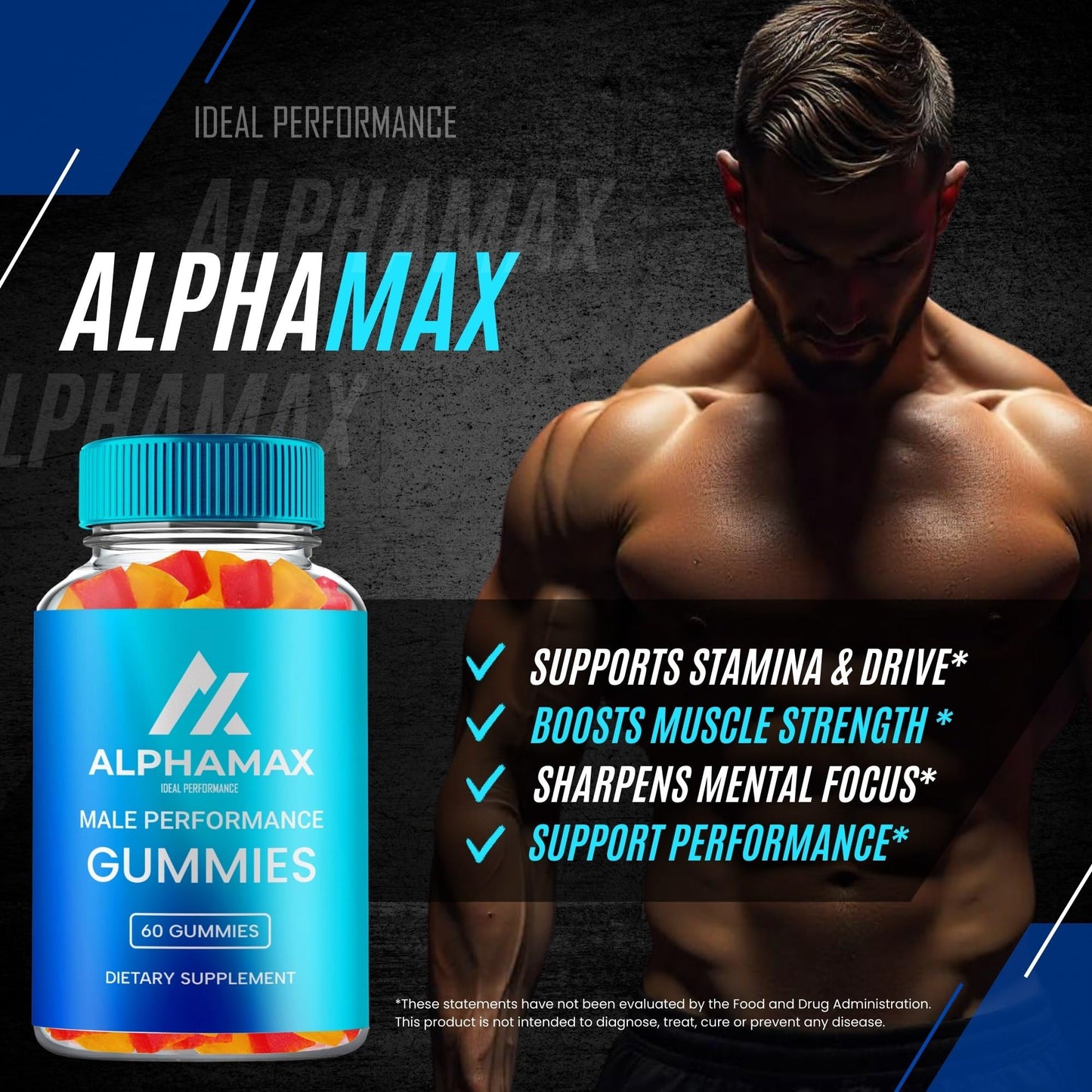 Ideal Performance AlphaMax Gummies 120 Gummies