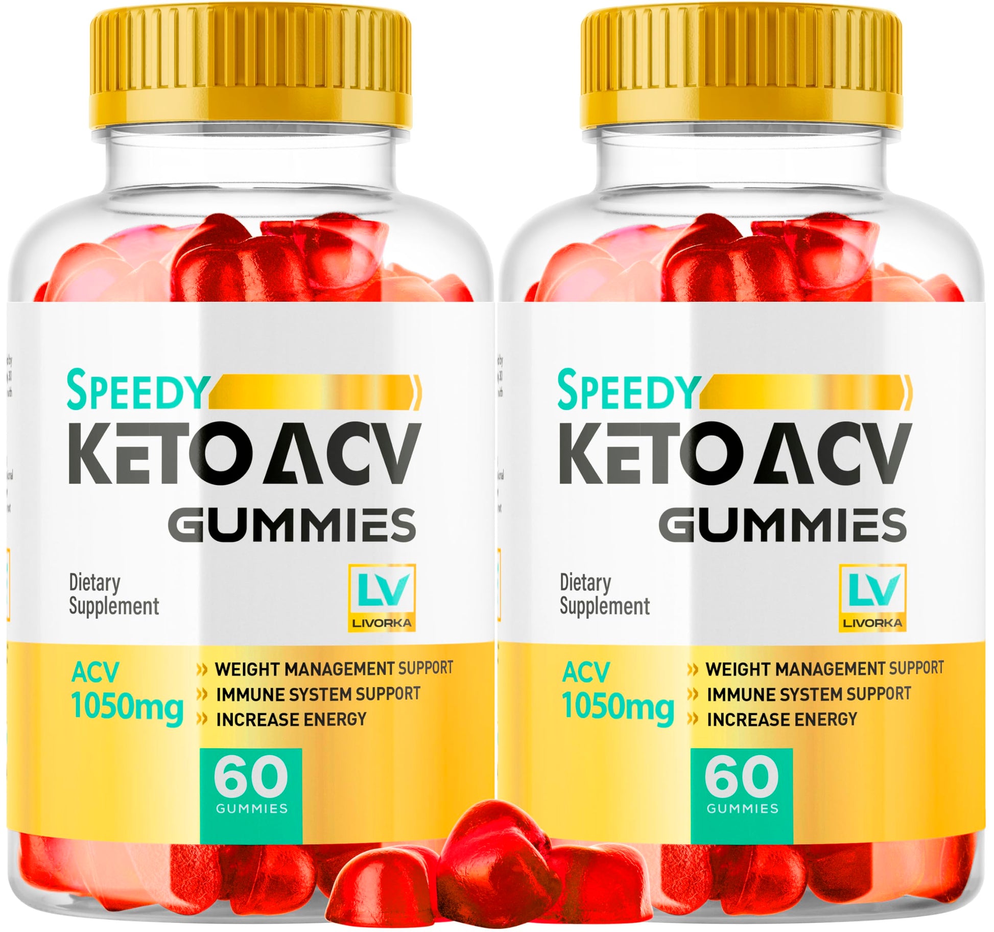 LIVORKA Speedy Keto ACV Gummies 120 Gummies