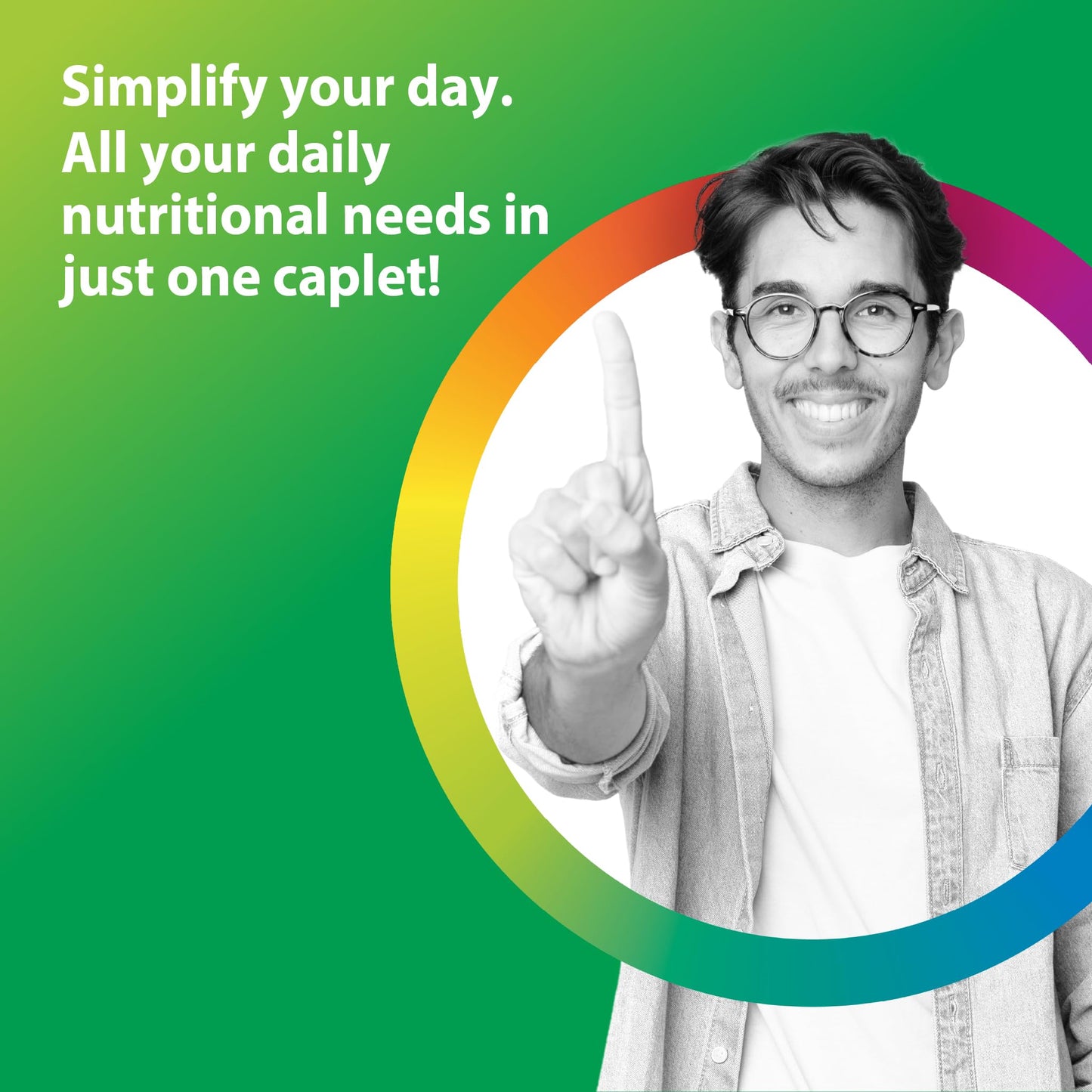 Rainbow Light Mens Multivitamin One + Tablets, 150 Count