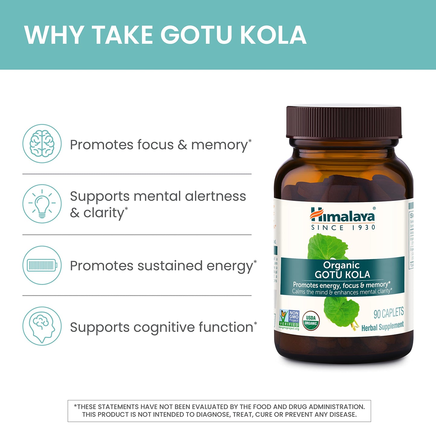 Himalaya Gotu Kola Caplets 90 Count