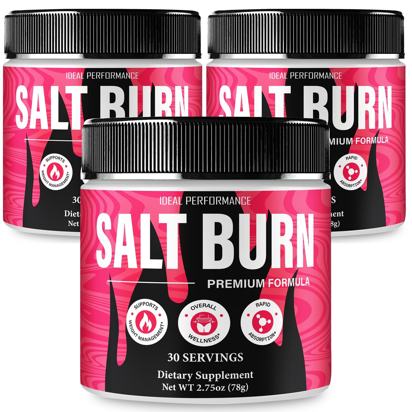 IDEAL PERFORMANCE Salt Burn Powder 6 Ounces