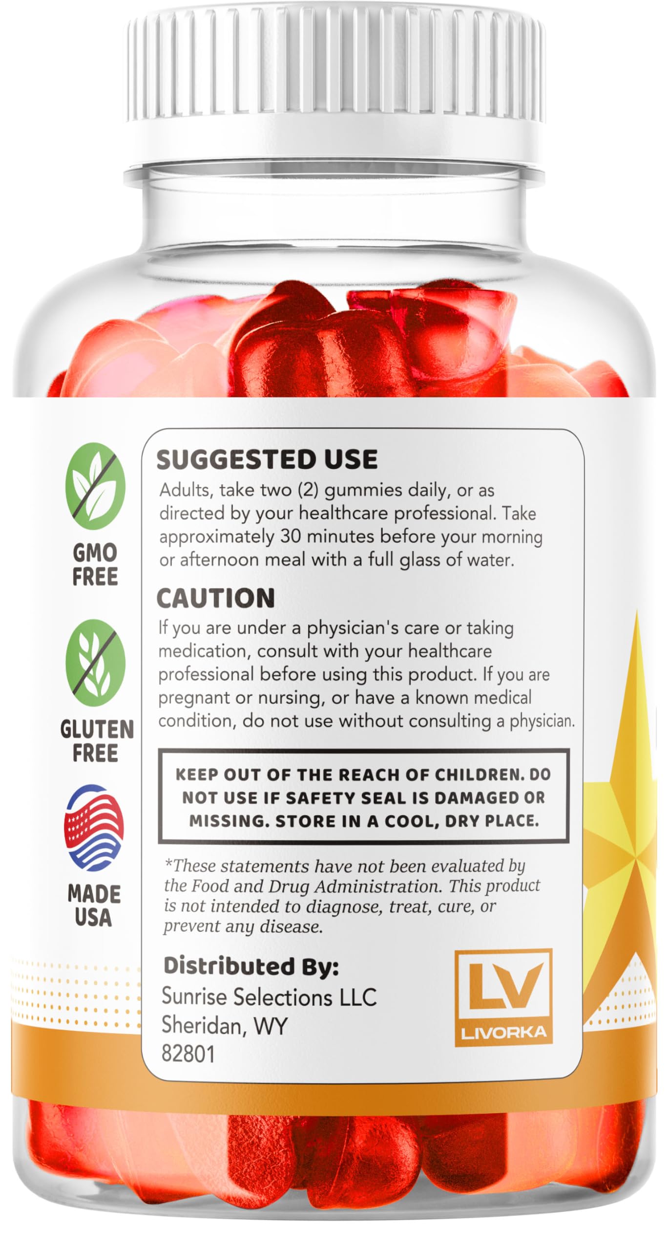 LIVORKA All Star Keto Gummies 300 Gummies