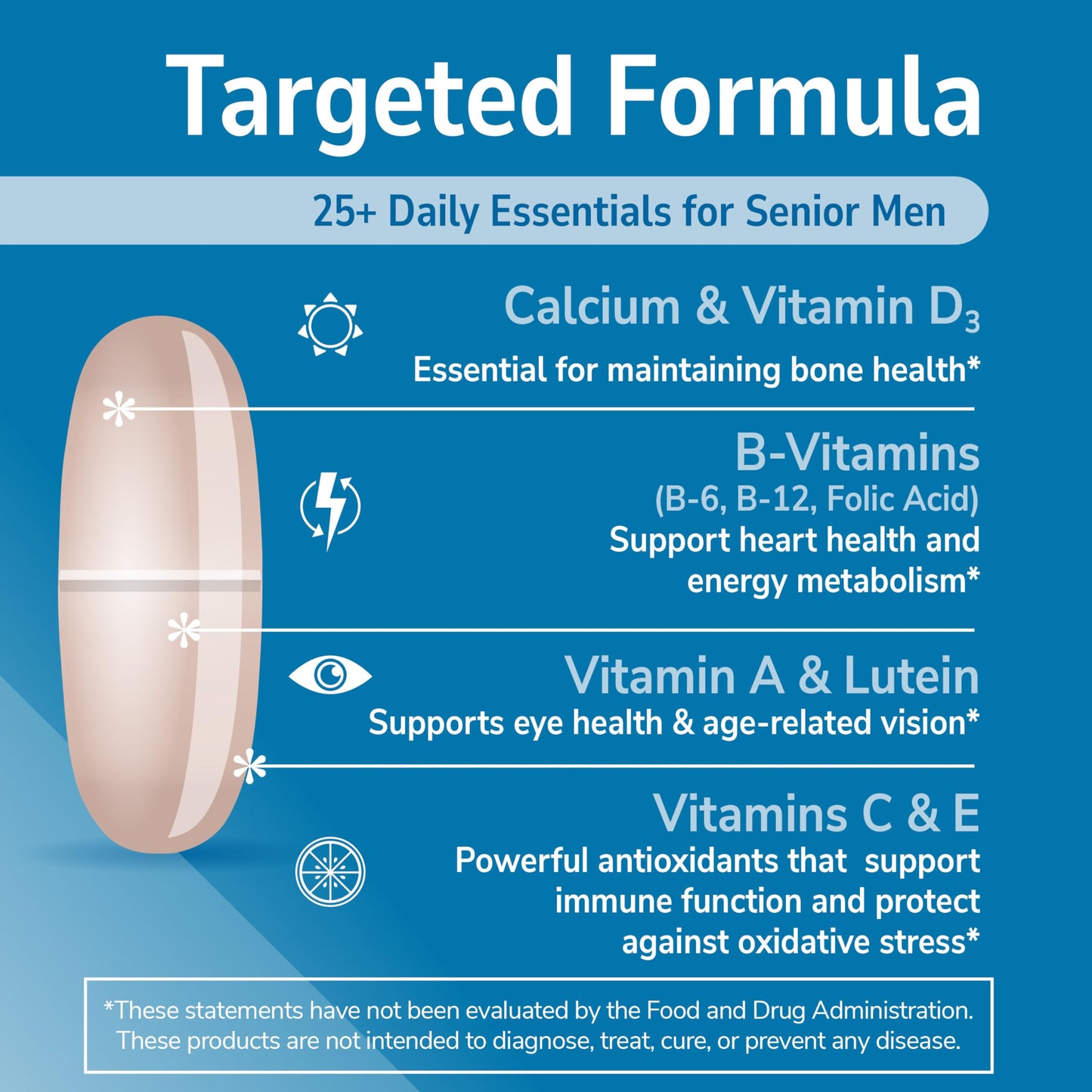 21st Century Sentry Senior Men 50Plus Tablet 100 Tablets