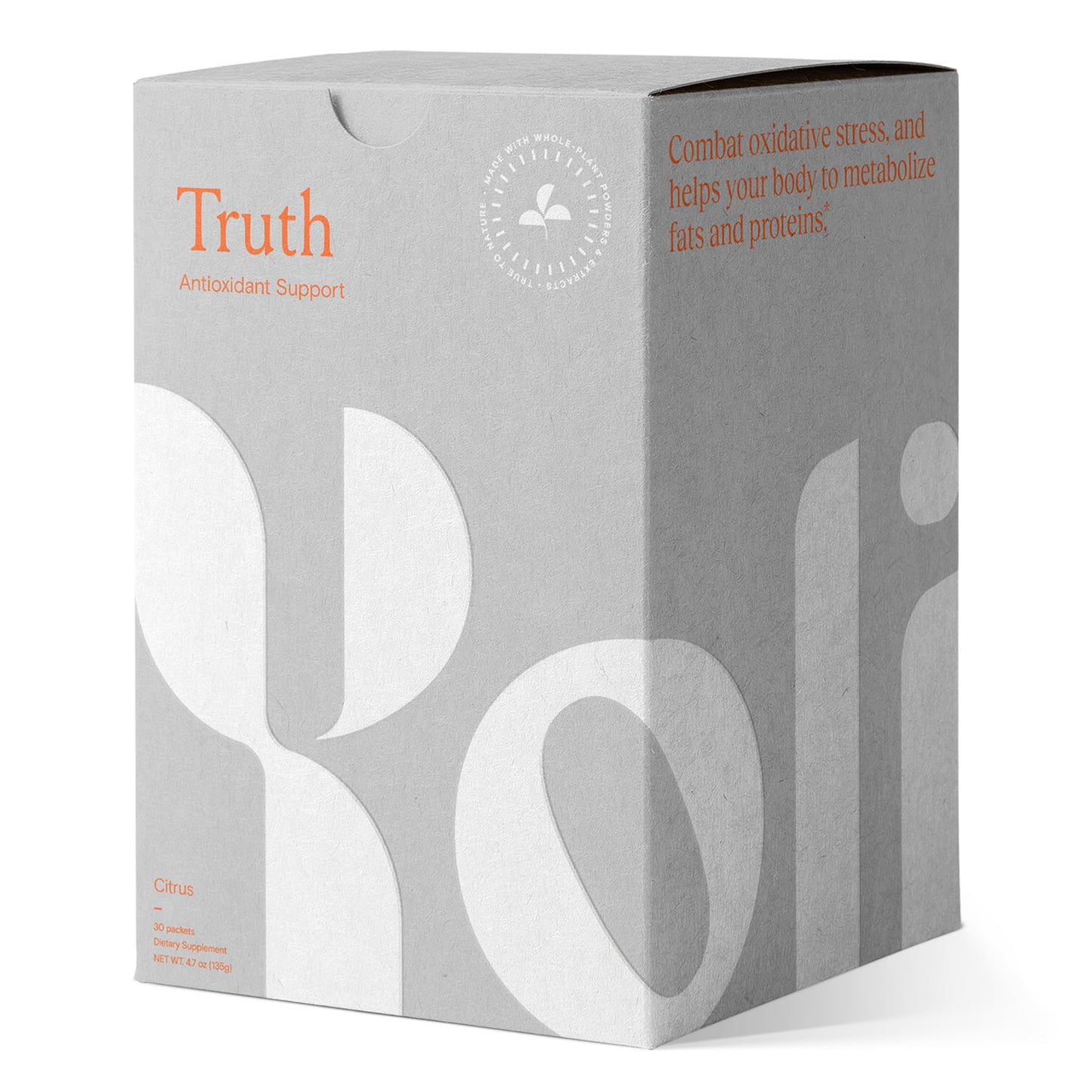 Yoli Truth Antioxidant and Immune Support Supplement with Vitamin C, Botanicals, Superfruits, and Minerals Powder 4.7 Ounce