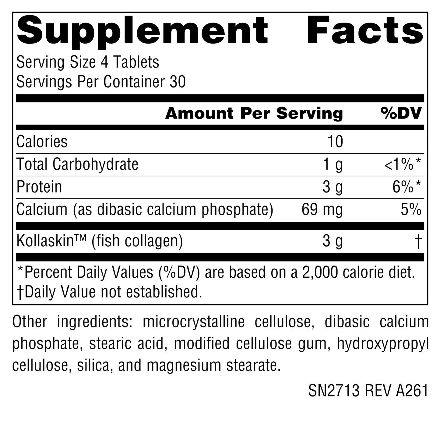 Source Naturals Marine Collagen Healthy Skin Support 120 Tablets