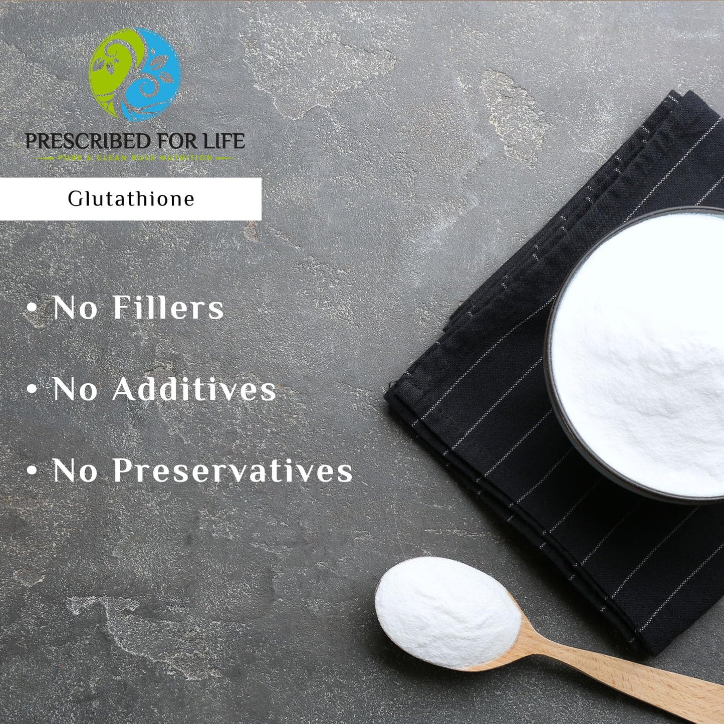 Prescribed For Life L-Glutathione Powder 22.04 lb