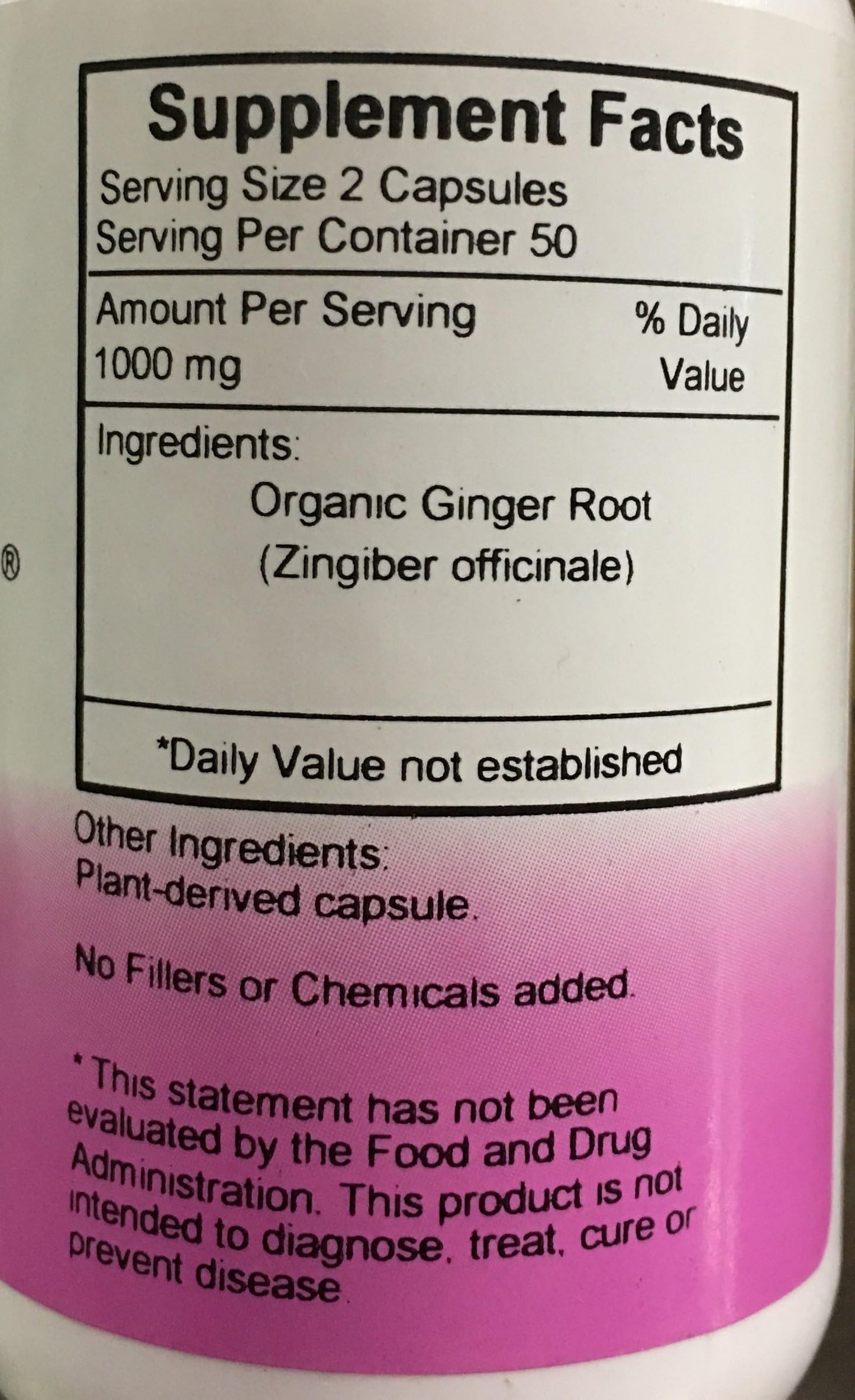 Christopher's Original Formulas Ginger Capsules, 100 Count