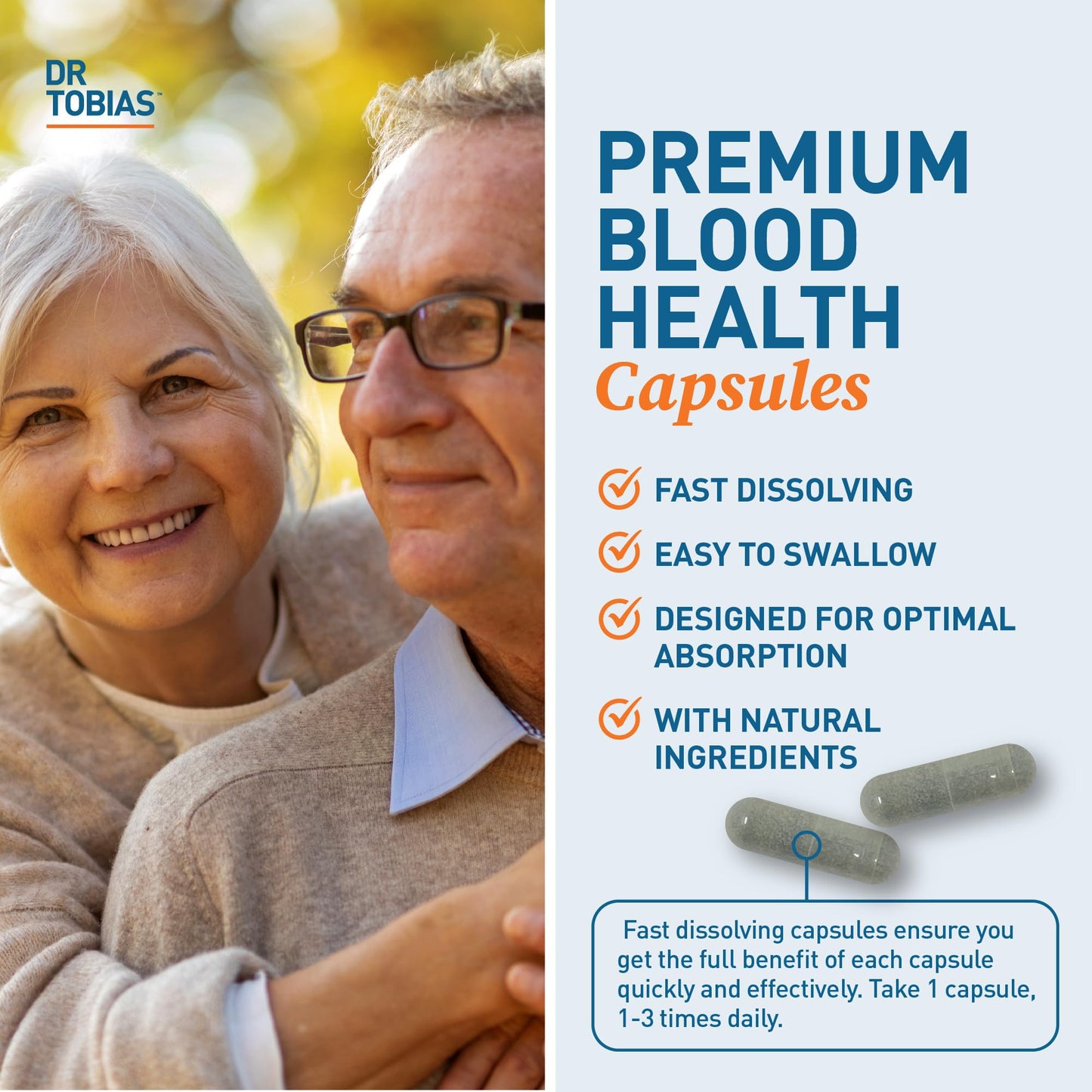 Dr. Tobias Blood Pressure Support Supplement Capsules 90
