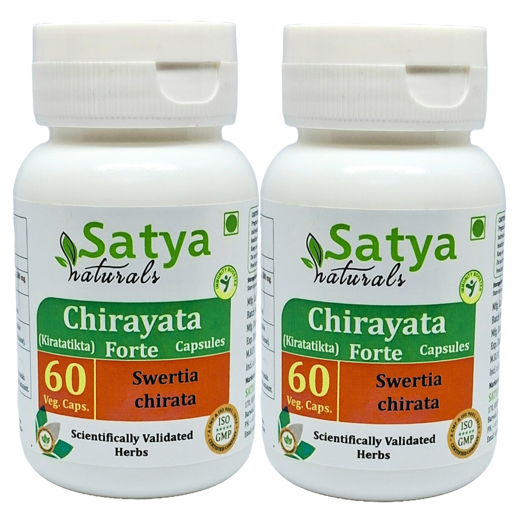 Generic Chirayata Capsule 500 mg, 120 Capsules