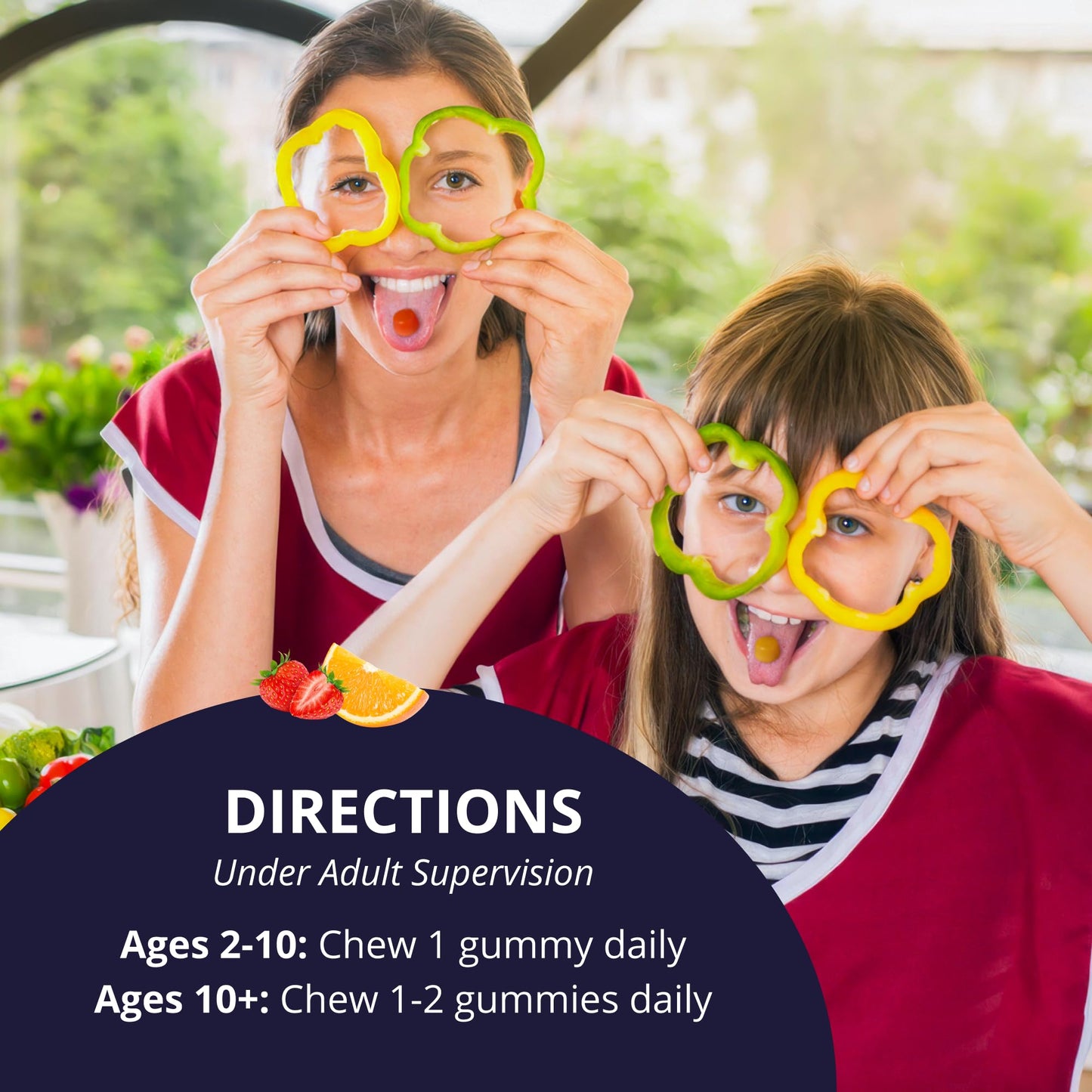 NuBest Daily Probiotic Gummies for Kids & Teens with 5 Billion CFUs, 60 Gummies