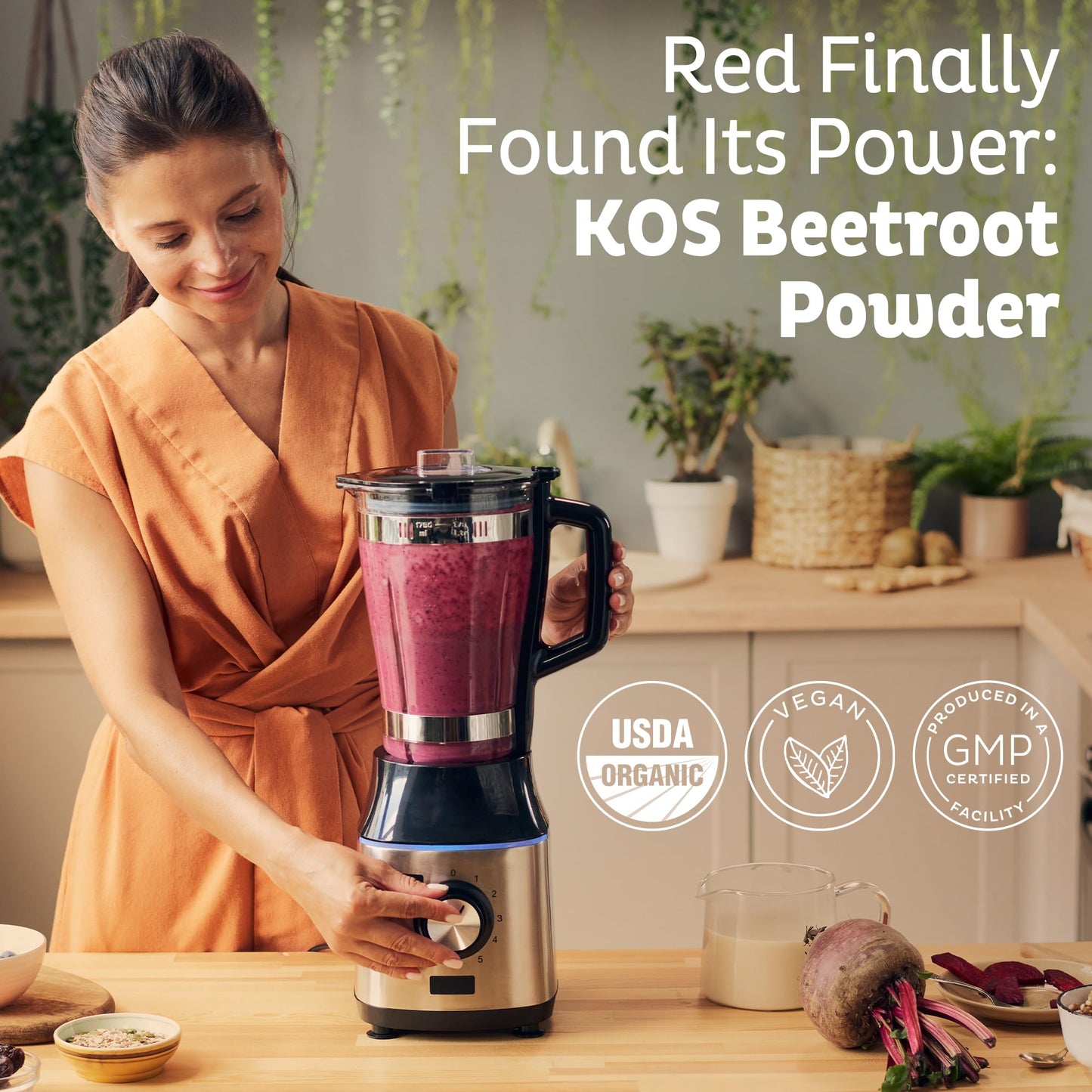 KOS Organic Beet Root Powder 7.1