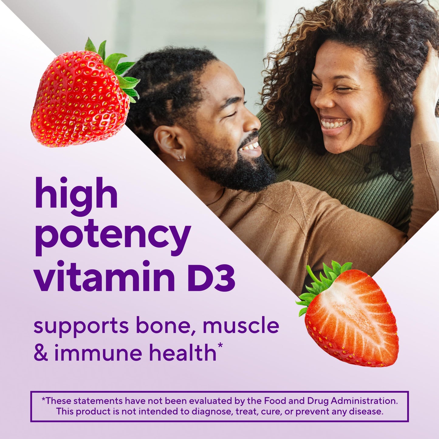 Vitafusion Extra Strength Vitamin D3 Gummy, 120 Count