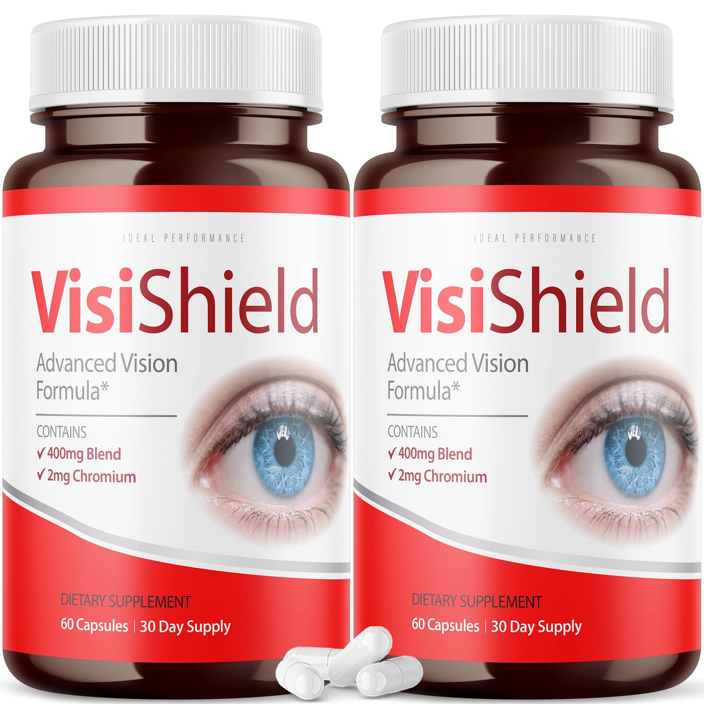IDEAL PERFORMANCE Visishield Advanced Vision Formula for Eyes Capsules, 120 Capsules