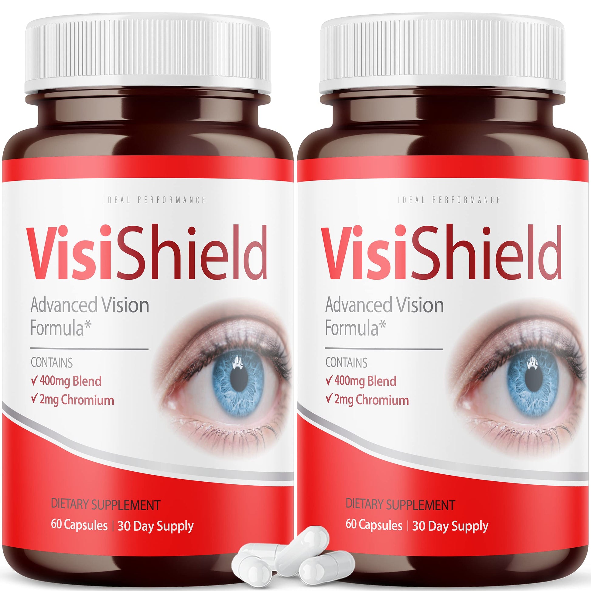 IDEAL PERFORMANCE Visishield Advanced Vision Formula for Eyes Capsules, 120 Capsules