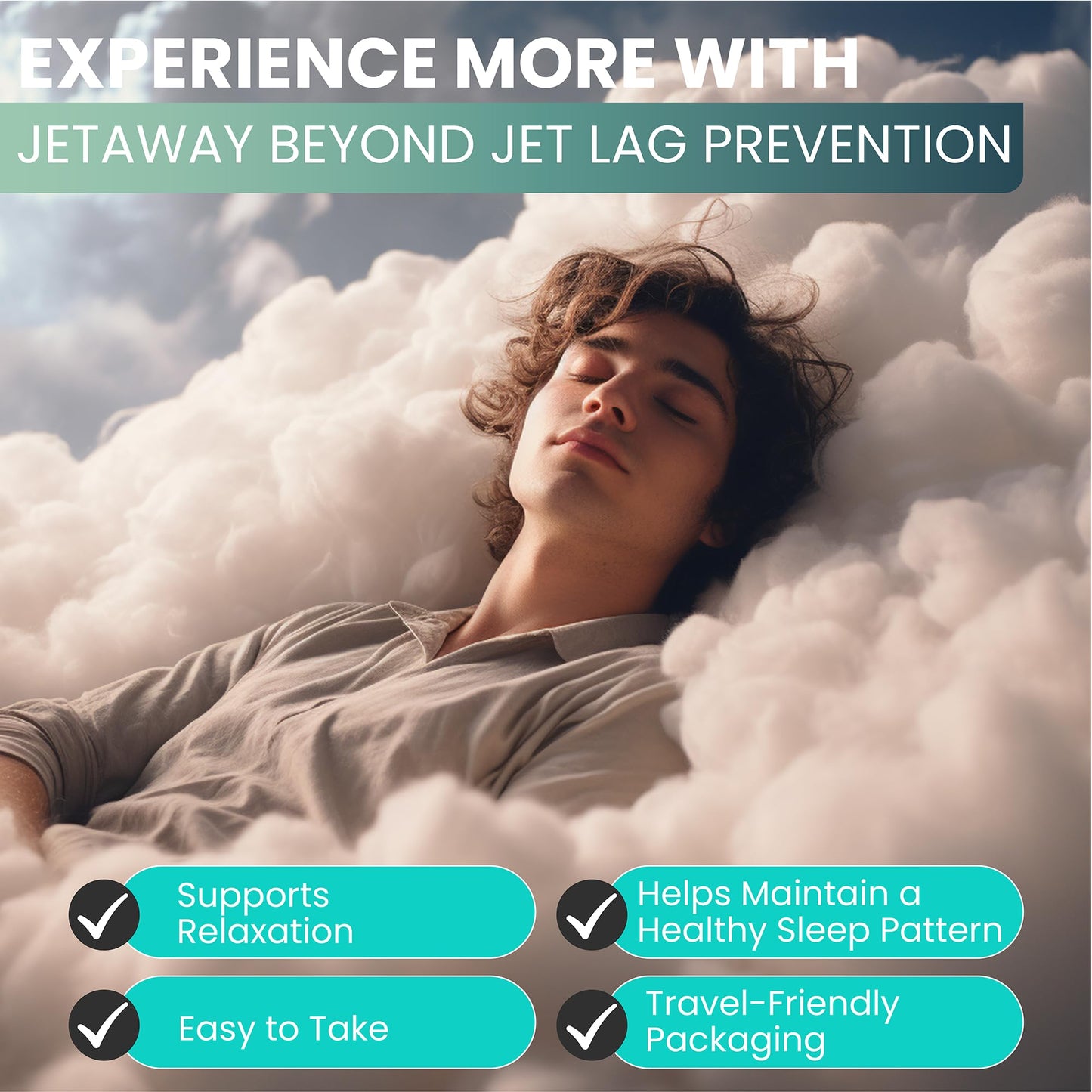 Evolved Elements JetAway Sleep Support Capsule, 60 Capsules
