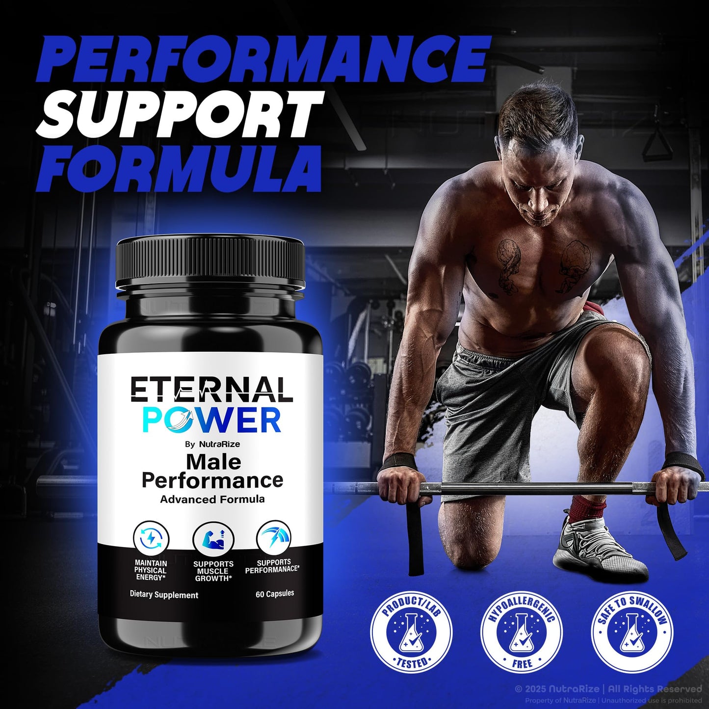 NutraRize Eternal Power Supplement Capsule, 60 Count