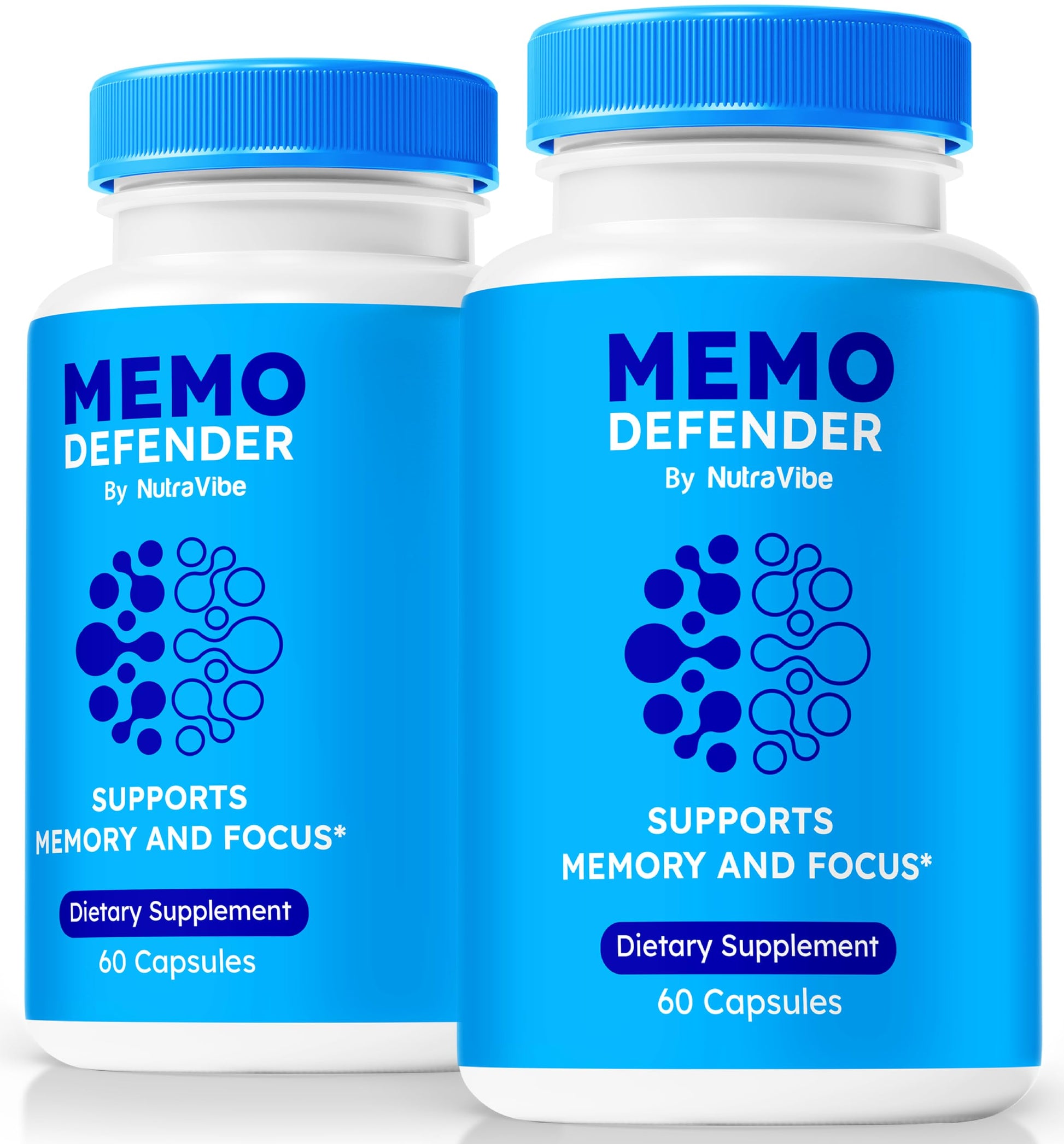 NutraVibe Memo Defender Capsule, 120 Capsules
