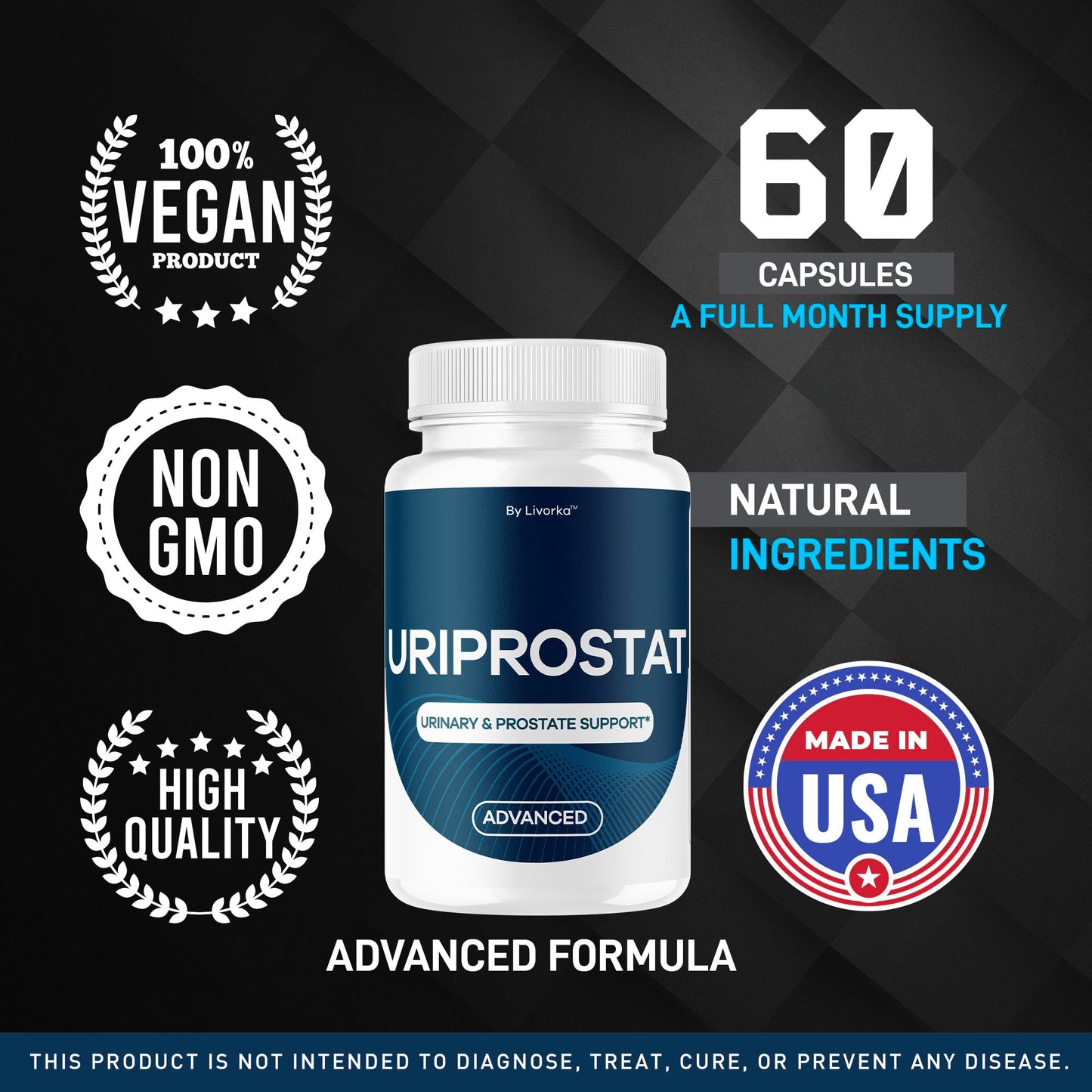 LIVORKA Uriprostat 60 Capsules