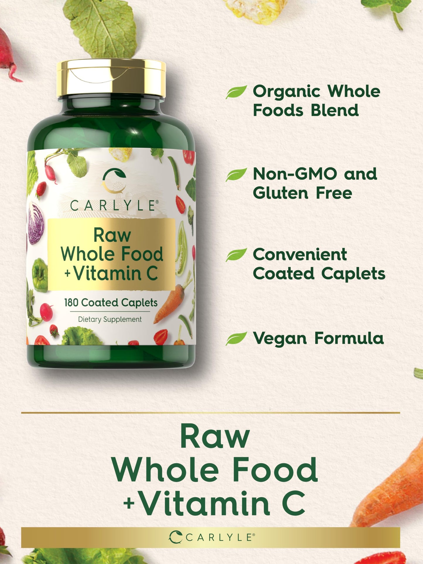 Carlyle Vitamin C Caplets 180