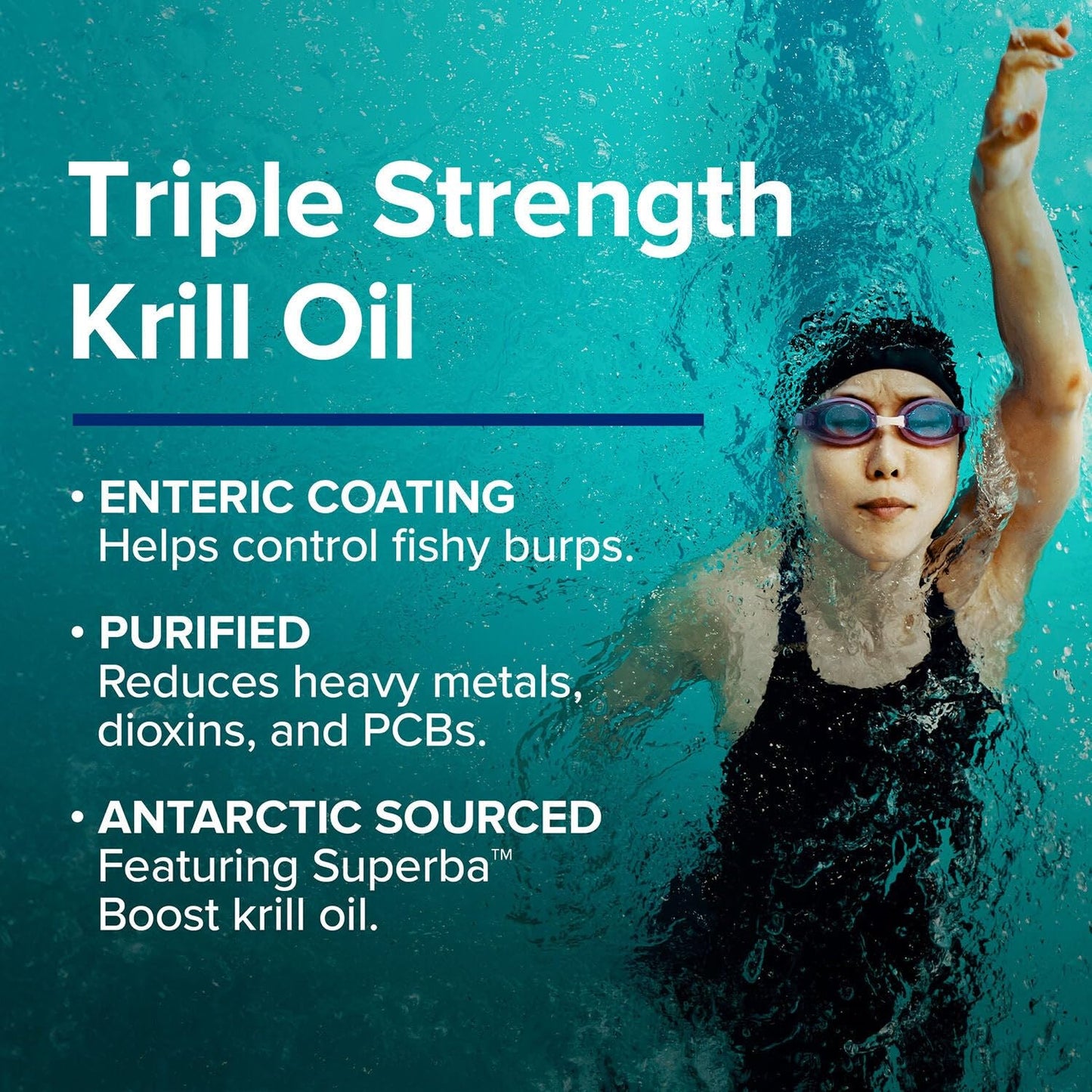 GNC Triple Strength Krill Oil Softgel 30 Count